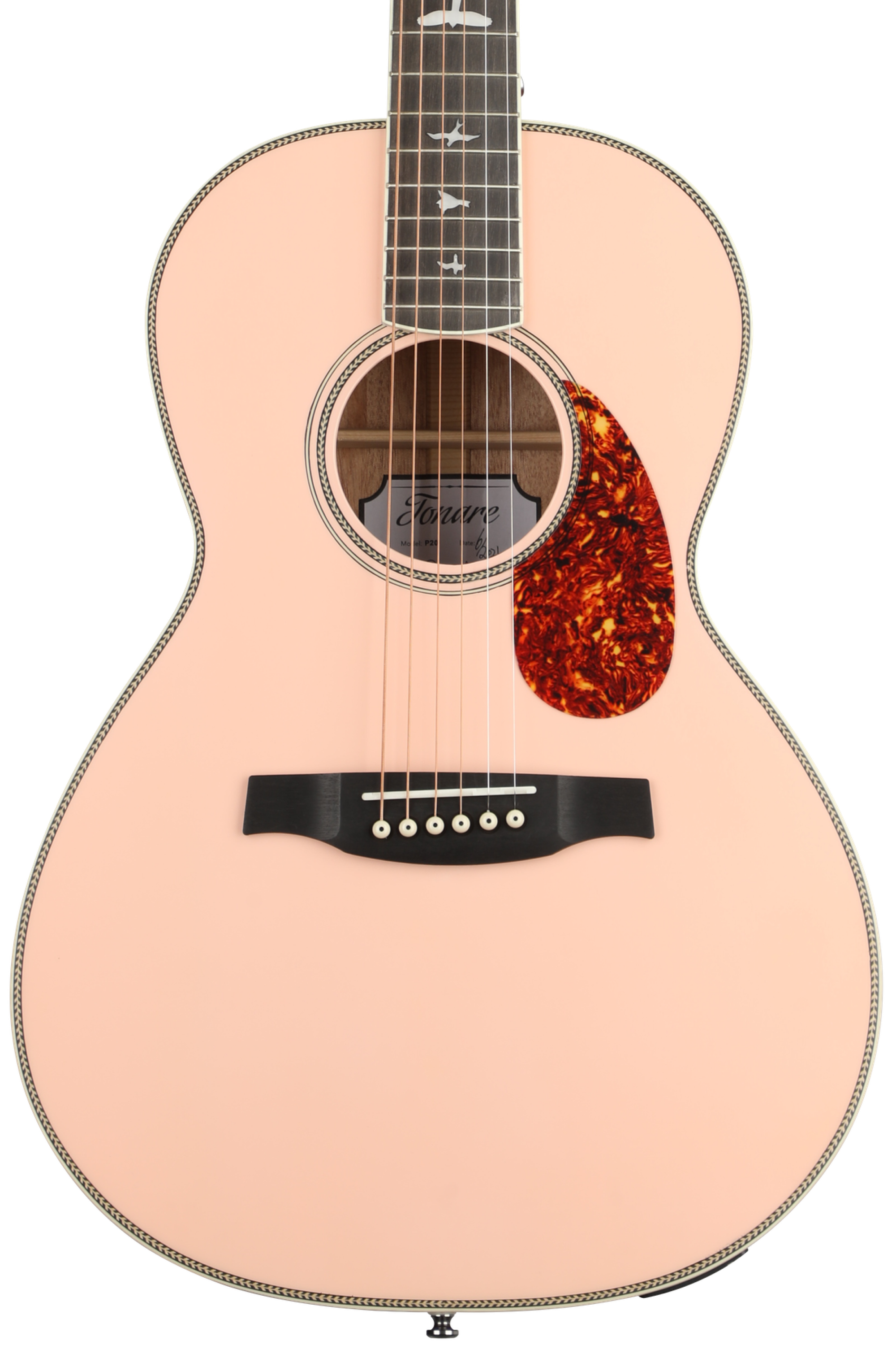 ギター PRS SE P20E Parlor w/ FishmanPink Lotus PRS SE Parlor P20E Limited Edition Acoustic-electric - Pink