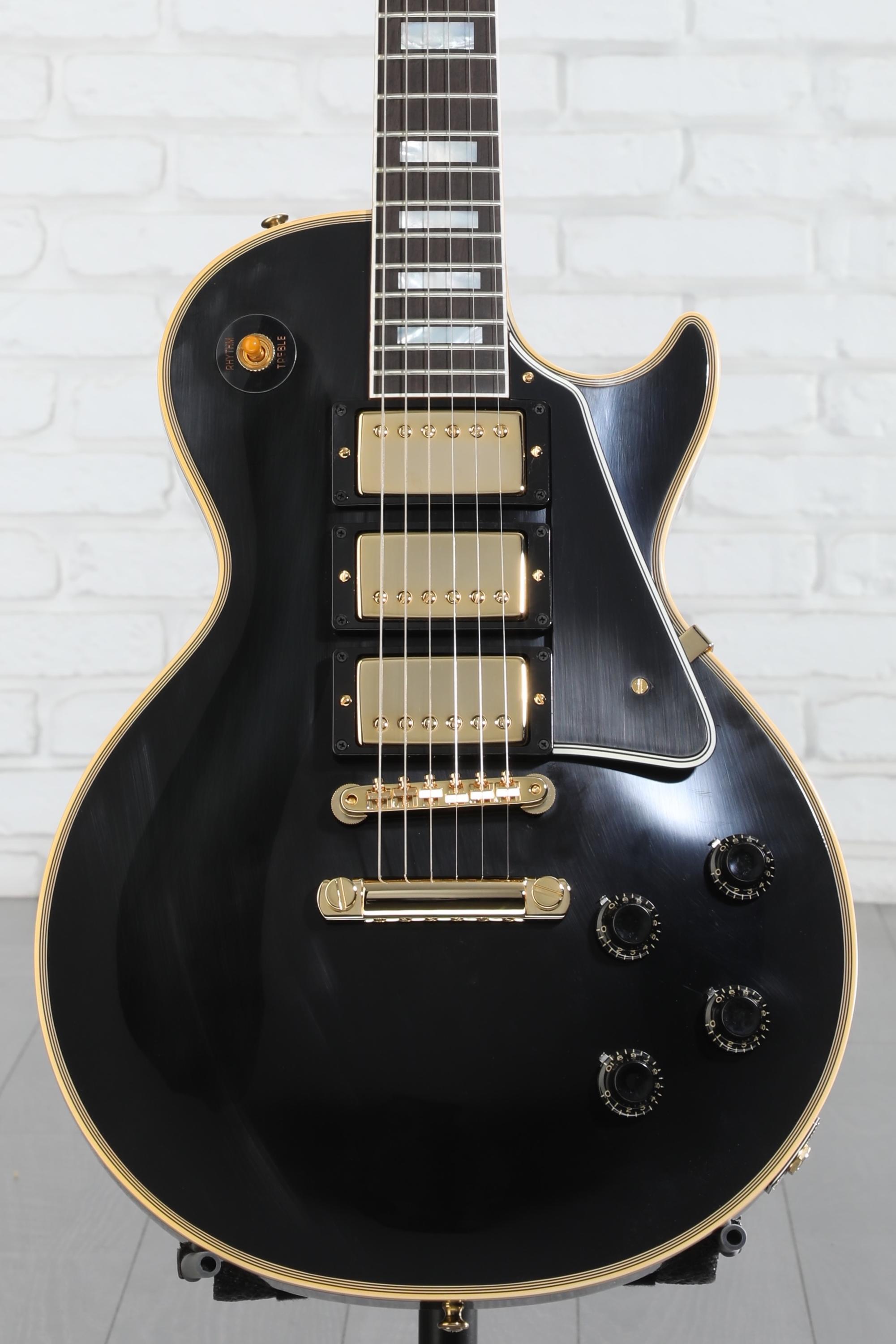 Gibson Custom 1957 Les Paul Custom Reissue Electric Guitar - Ebony
