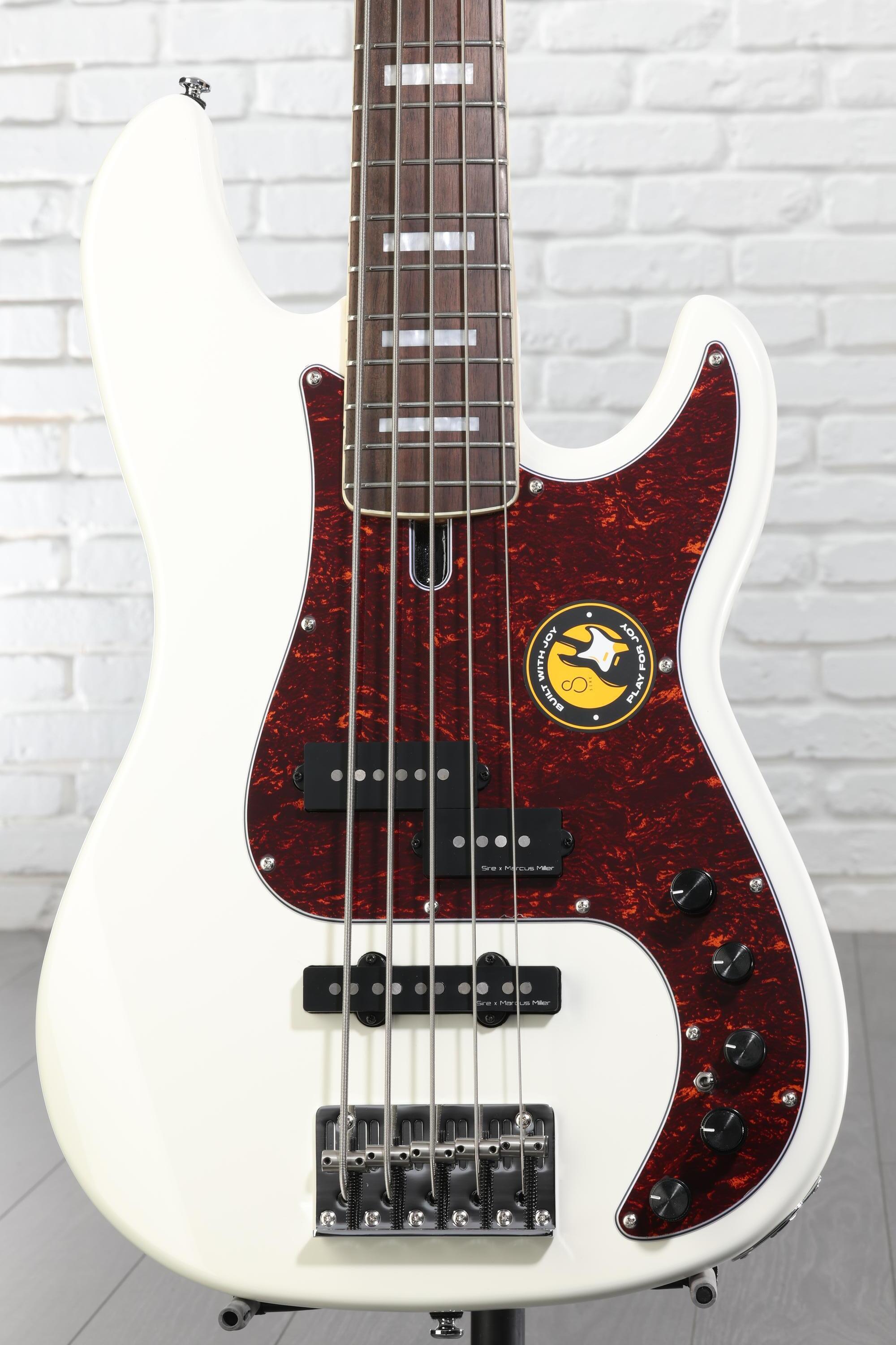 Sire Marcus Miller P7 Alder 5-string Bass Guitar - Antique White