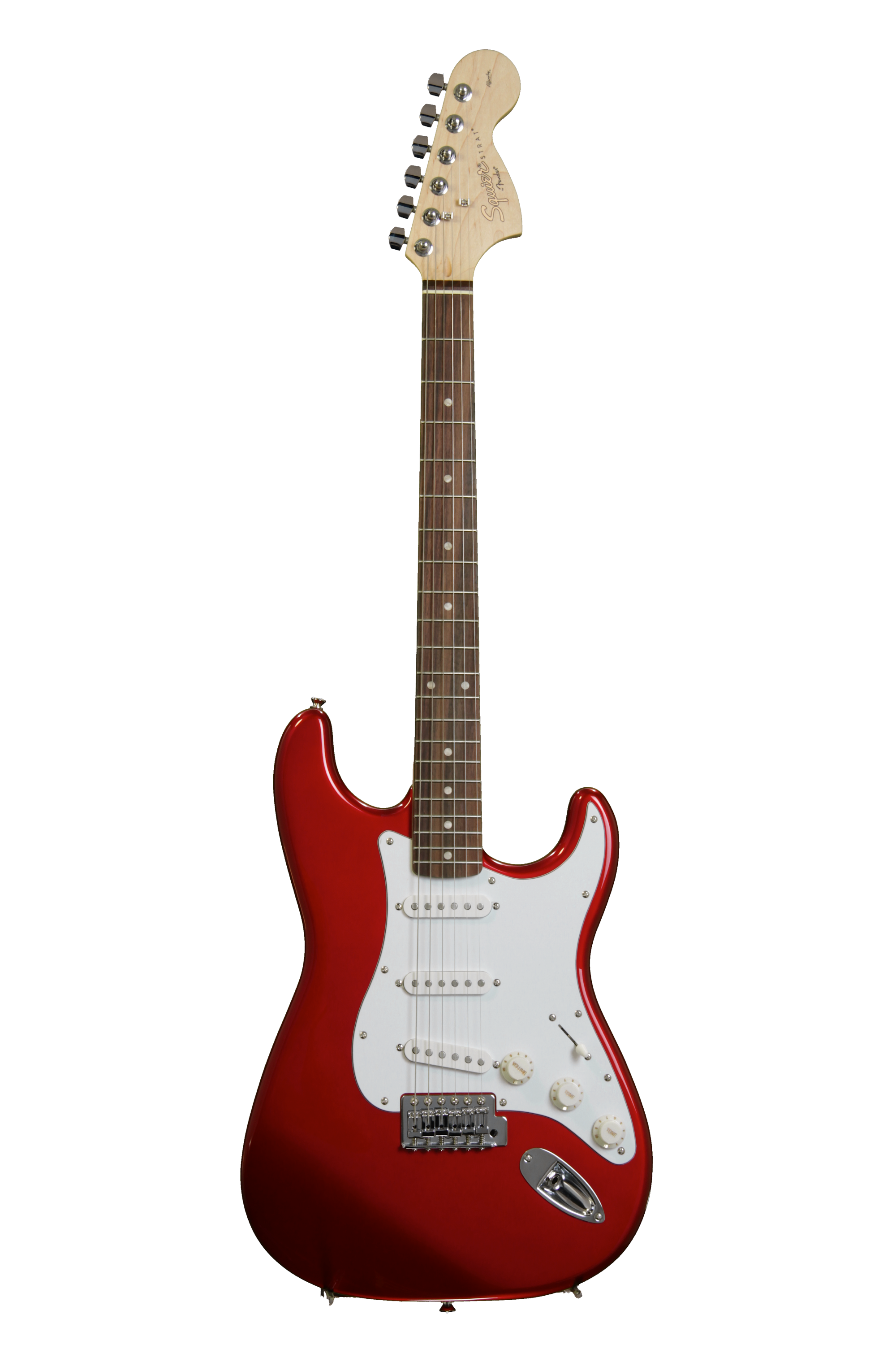 Squier Affinity Series Stratocaster - Metallic Red | Sweetwater Squier Affinity Series Stratocaster - Metallic Red | Sweetwater