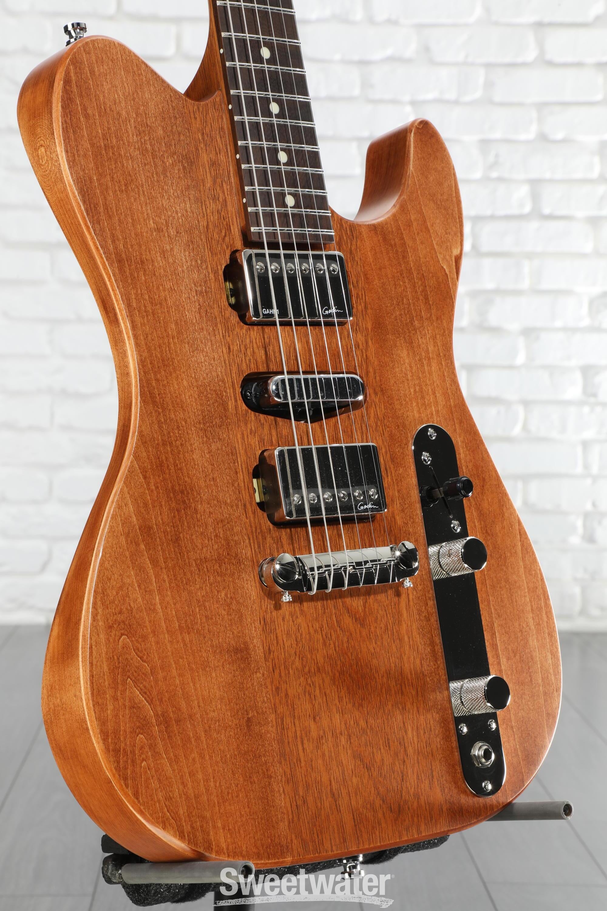 Godin Radium Electric Guitar - Winchester Brown RN | Sweetwater