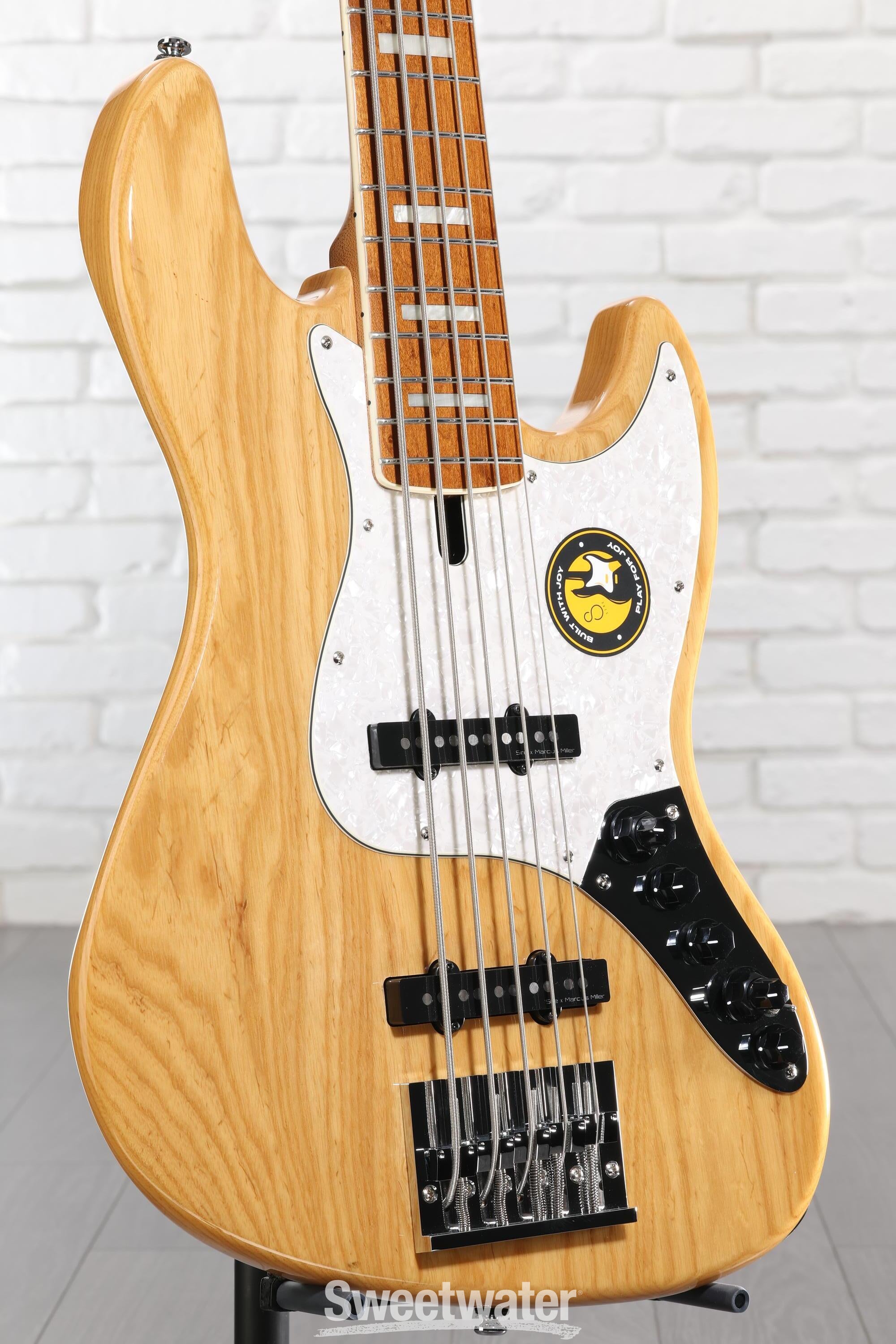 Sire Marcus Miller V8 5-string Bass Guitar - Natural | Sweetwater
