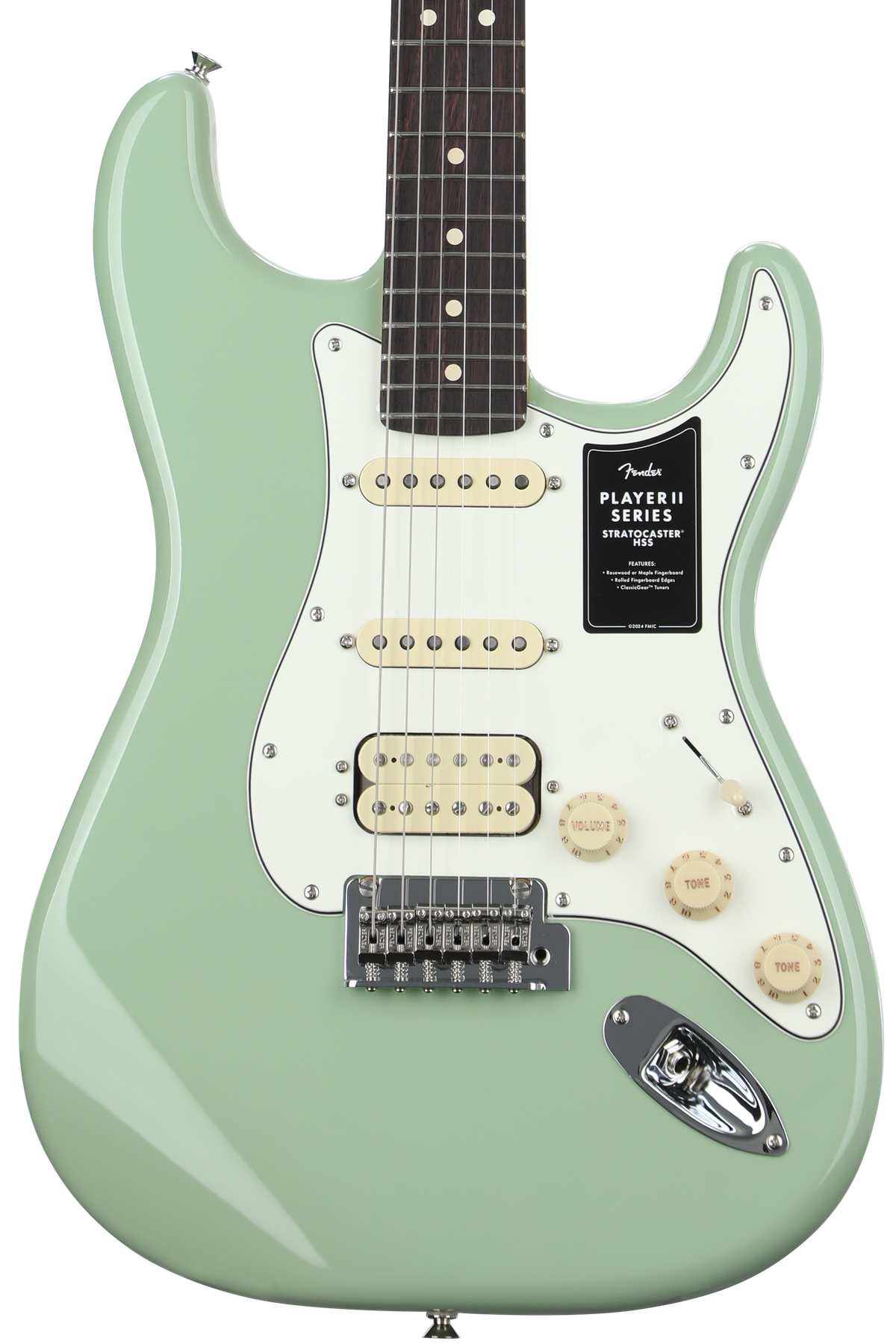 Fender Player II Stratocaster HSS Electric Guitar - Birch Green