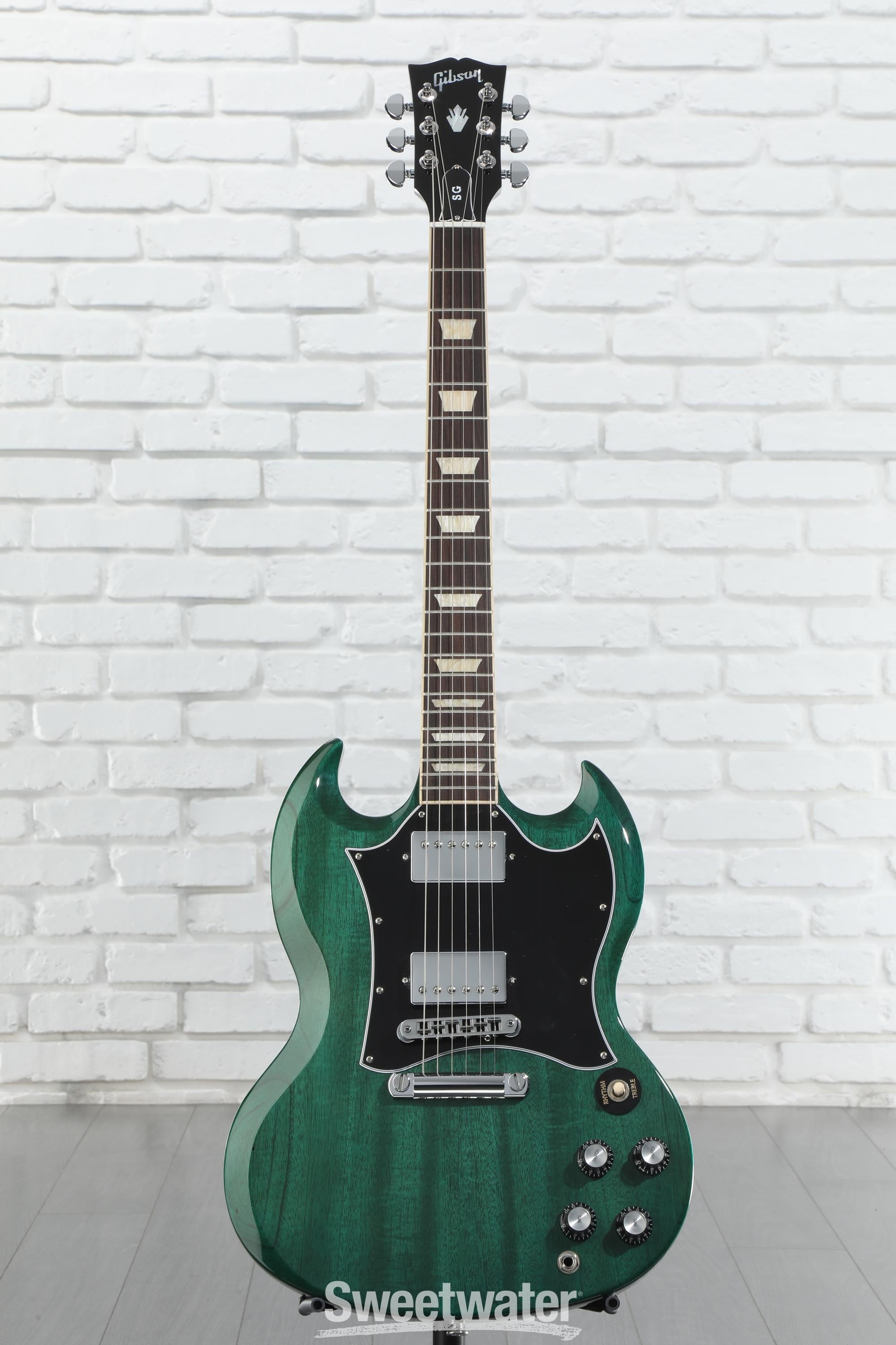 Gibson SG Standard Electric Guitar - Transparent Teal