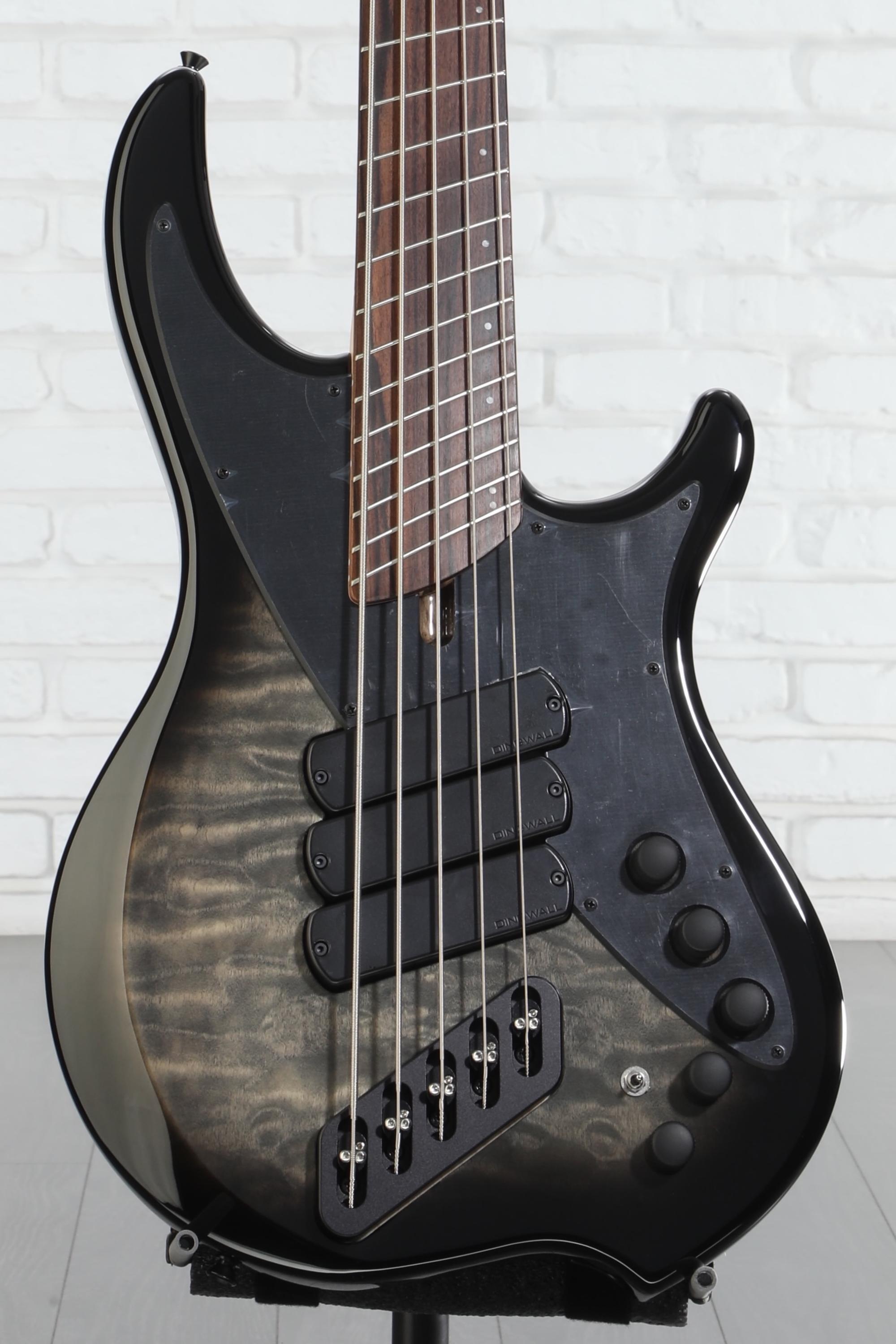 【美品】Dingwall Combustion 5st Dingwall Guitars Combustion 5-string Electric Bass - Indigo
