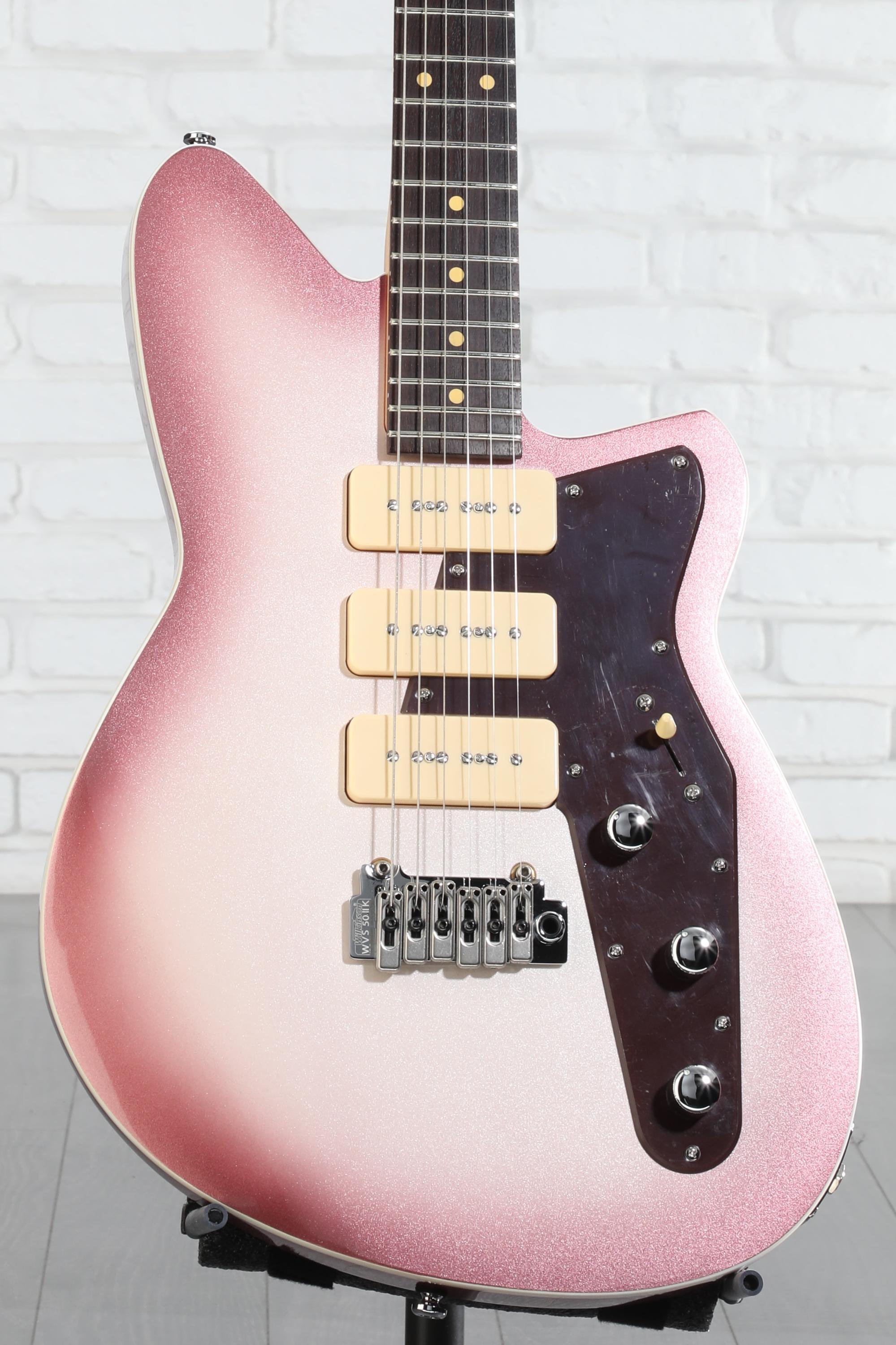 Reverend Jetstream 390 Electric Guitar Mulberry Pearl Sweetwater