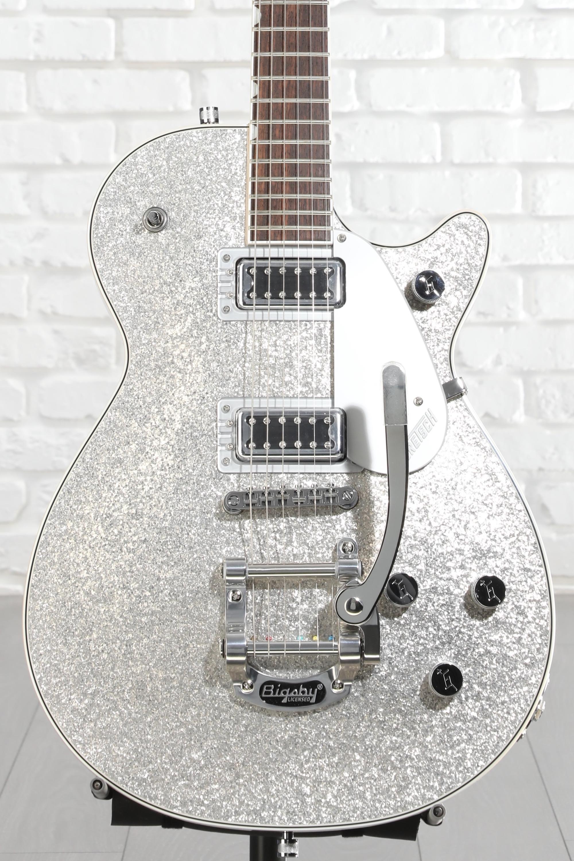 Gretsch Electromatic Jet Electric Guitar - Silver Sparkle | Sweetwater