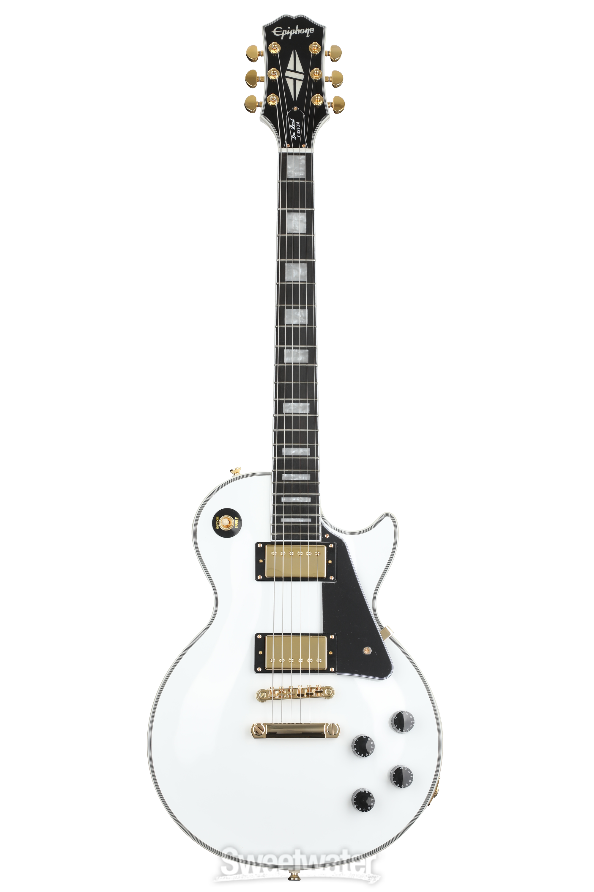 Epiphone Les Paul Custom Electric Guitar - Alpine White