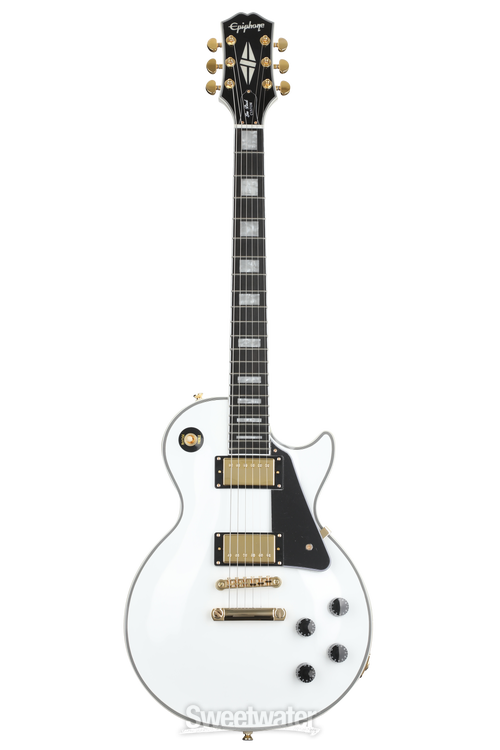 Les Paul Custom - Alpine White – Dave's Guitar Shop