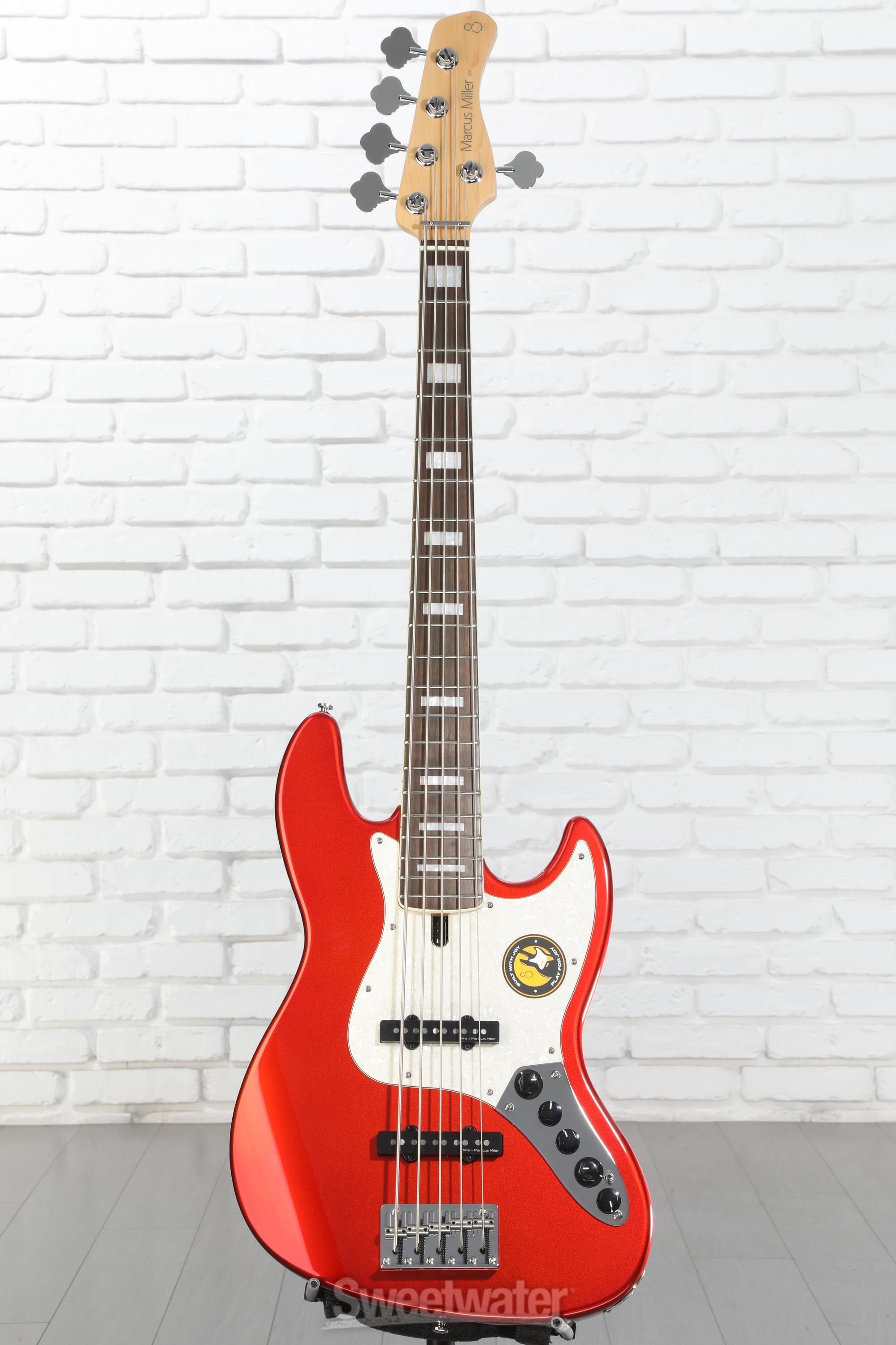 Sire Marcus Miller V7 Alder 5-string Bass Guitar - Bright Metallic