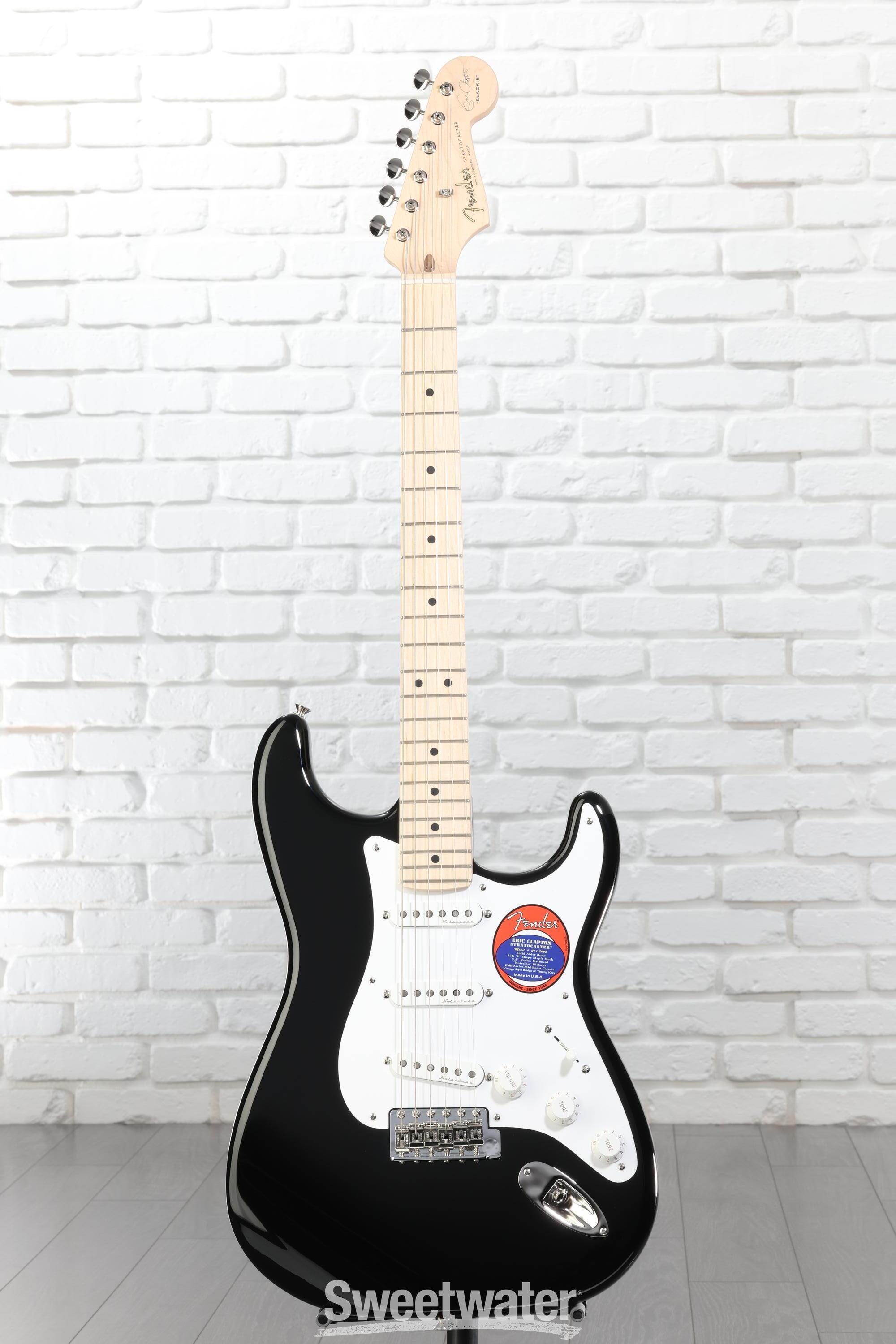 ギター Fender Eric Clapton Stratocaster Blackie Eric Clapton's 1950s Fender Stratocaster “Blackie” – Ground Guitar