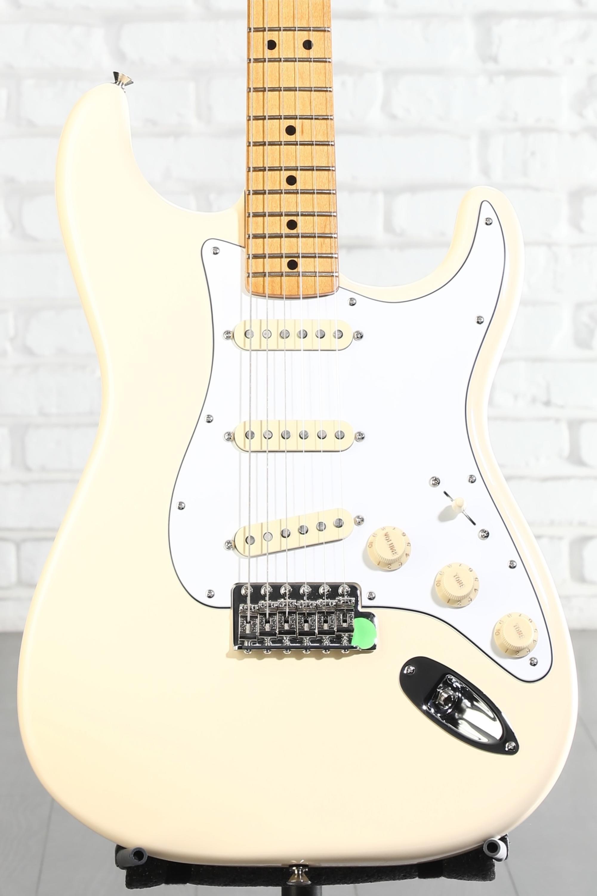 Fender Jimi Hendrix Stratocaster - Olympic White with Maple