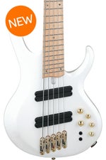 Photo of Ibanez BTB Bass Workshop Multi-scale 5-string Electric Bass - Pearl White Matte