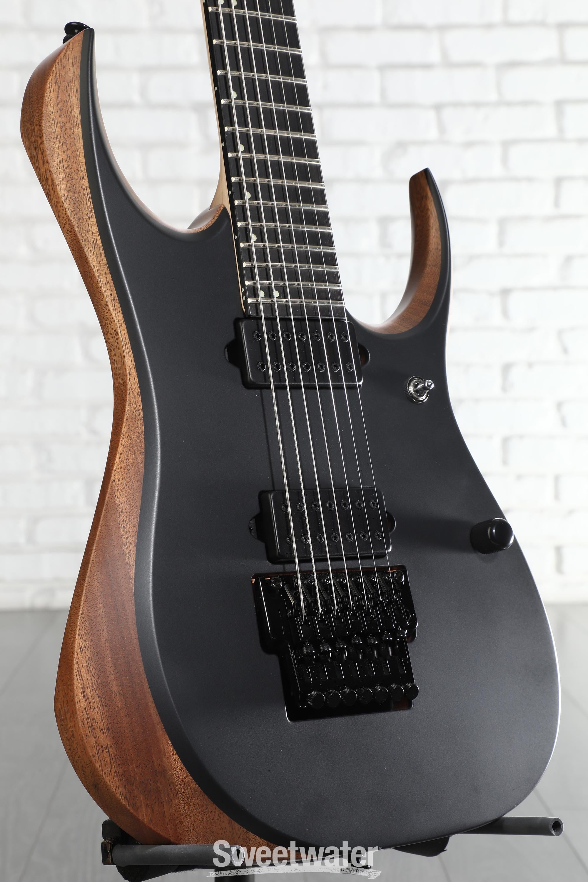 Photo of Ibanez Prestige RGDR4327R 7-string Electric Guitar - Natural Flat