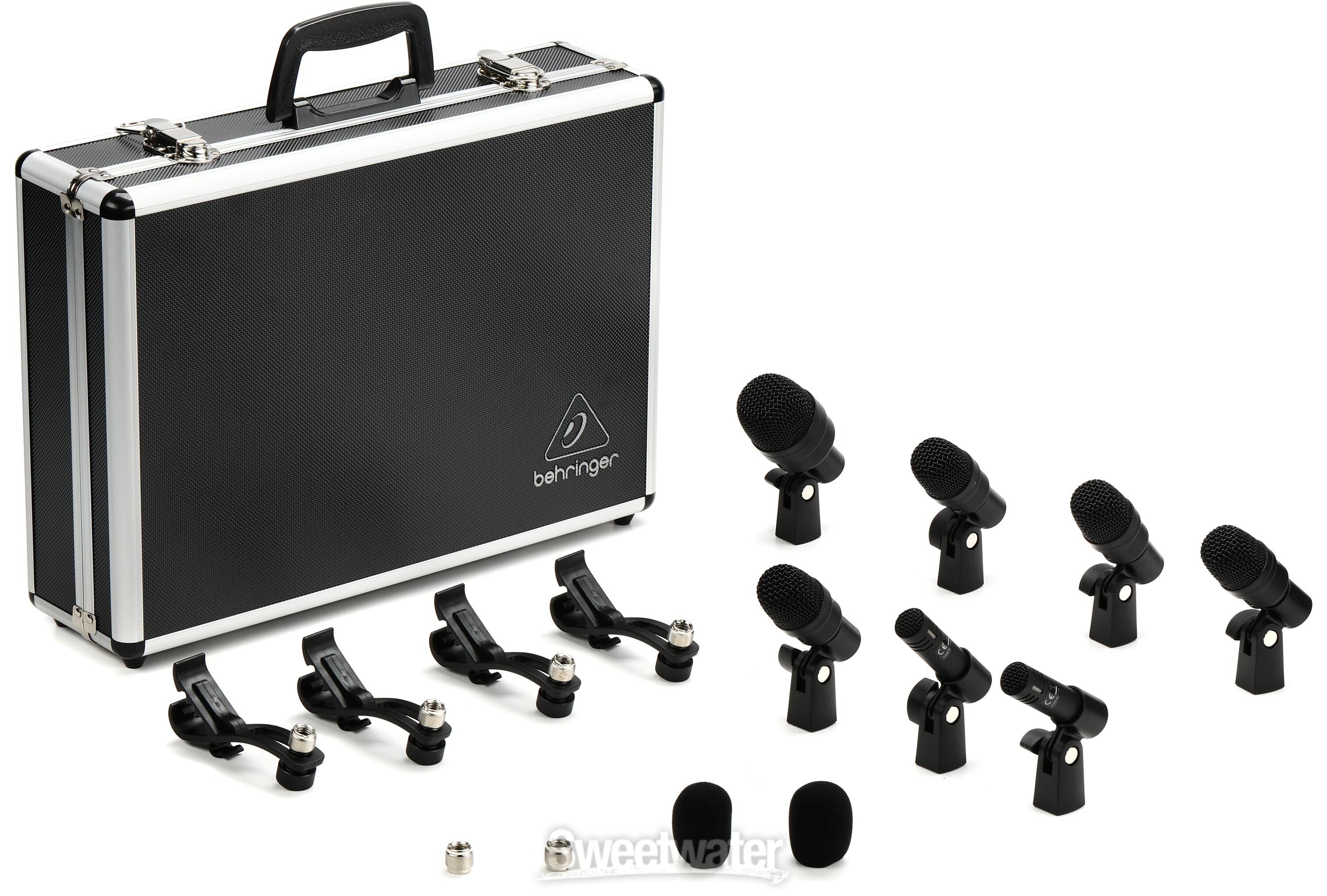 Behringer BC1200 Professional 7-piece Drum Microphone Set | Sweetwater