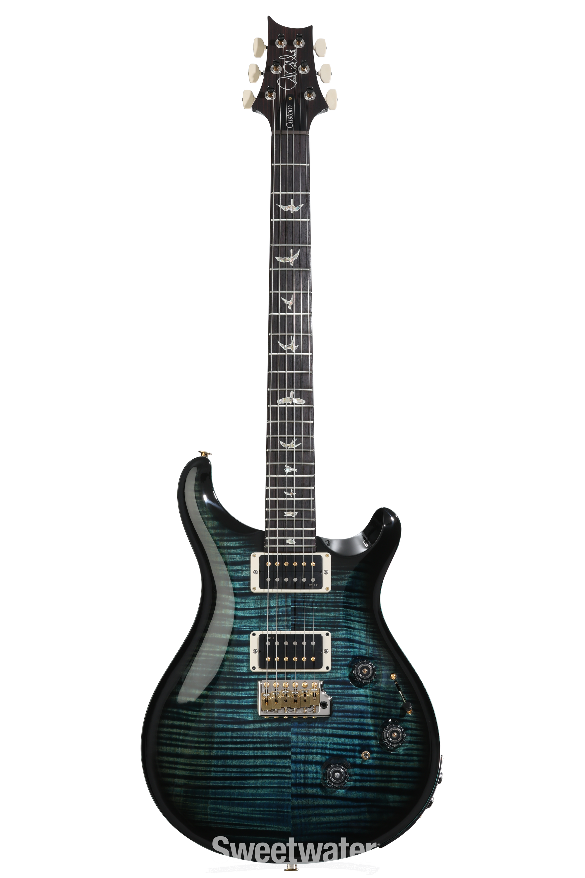 a*崎様 PRS custom24 10top 2012 2012 PRS Custom 24 10 Top Electric Guitar - Purple – Walt