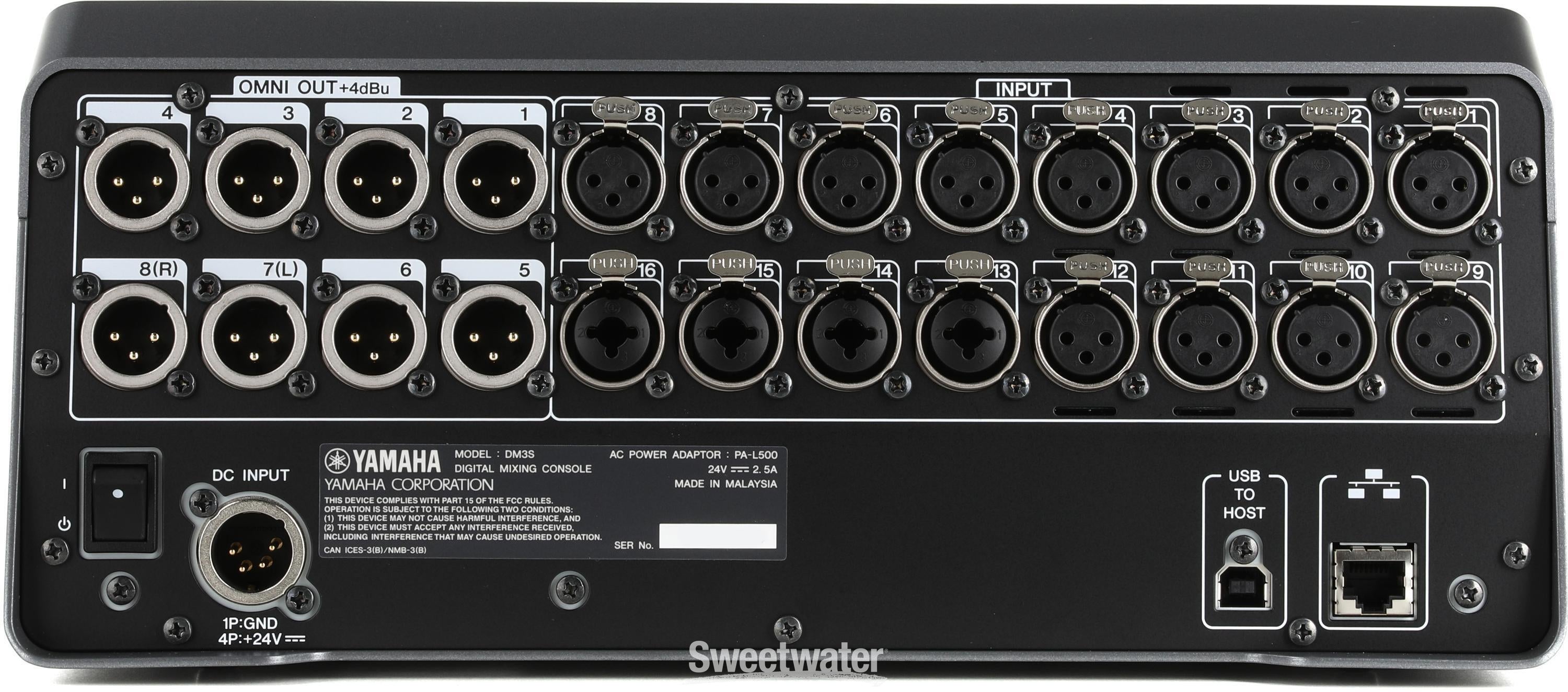 Yamaha DM3S デジタルミキシングコンソール Yamaha DM3S 22-Channel Ultra-Compact Digital Mixer – Easy