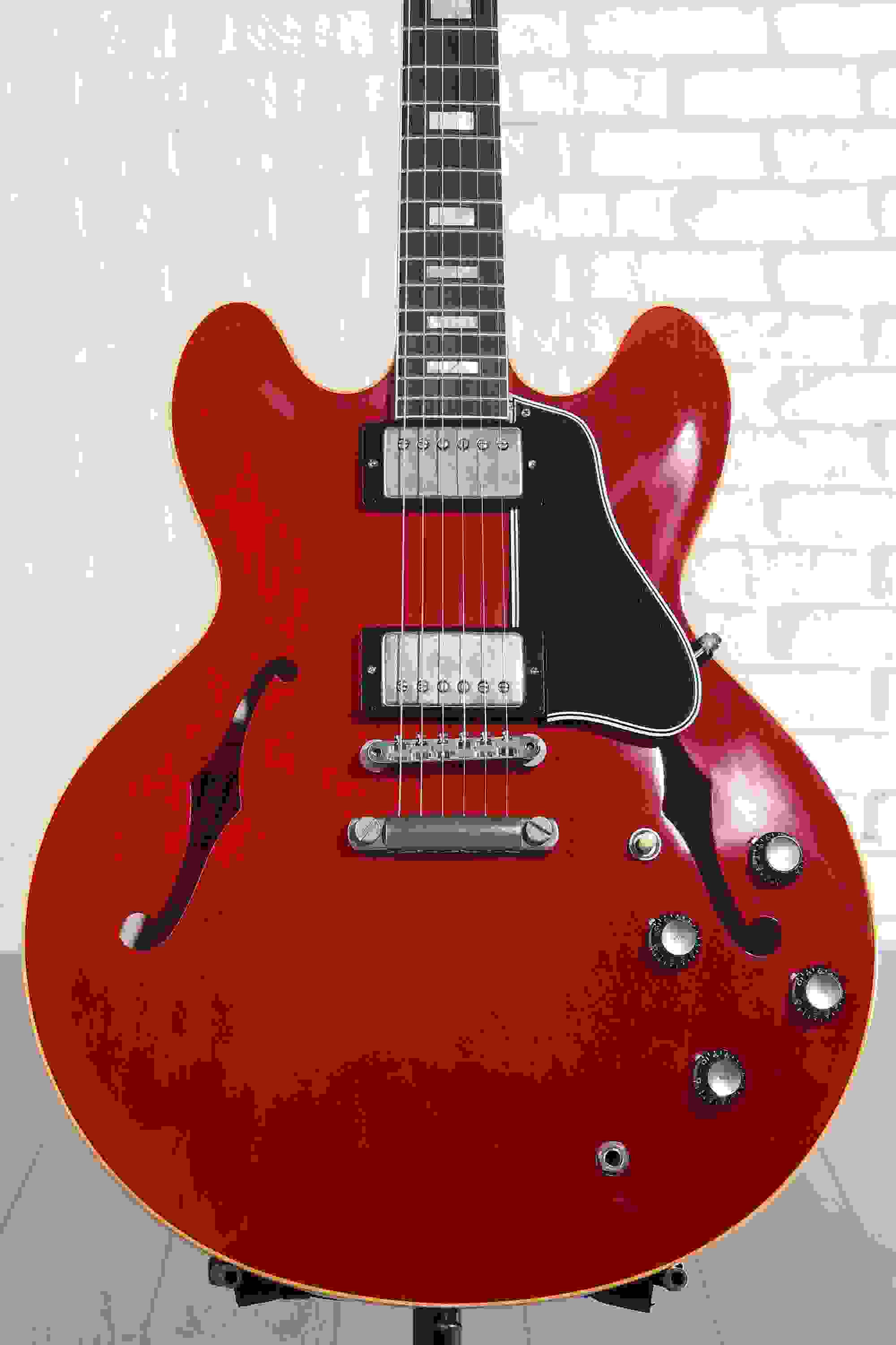 Gibson Custom 1964 ES-335 Reissue Semi-hollowbody Electric Guitar - '60s Cherry, Murphy Lab Ultra Light Aged