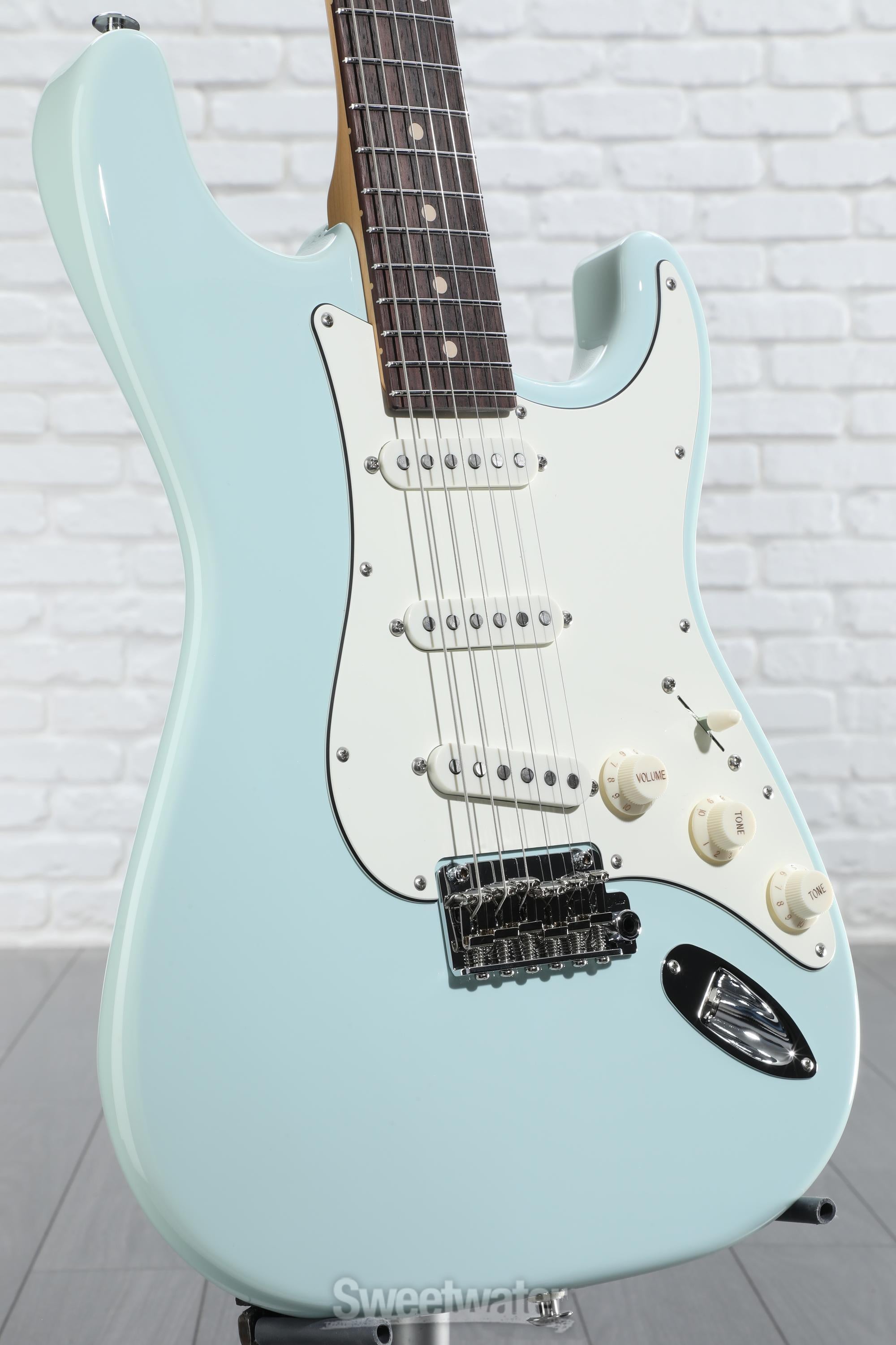 Suhr Classic S SSS Electric Guitar - Sonic Blue | Sweetwater