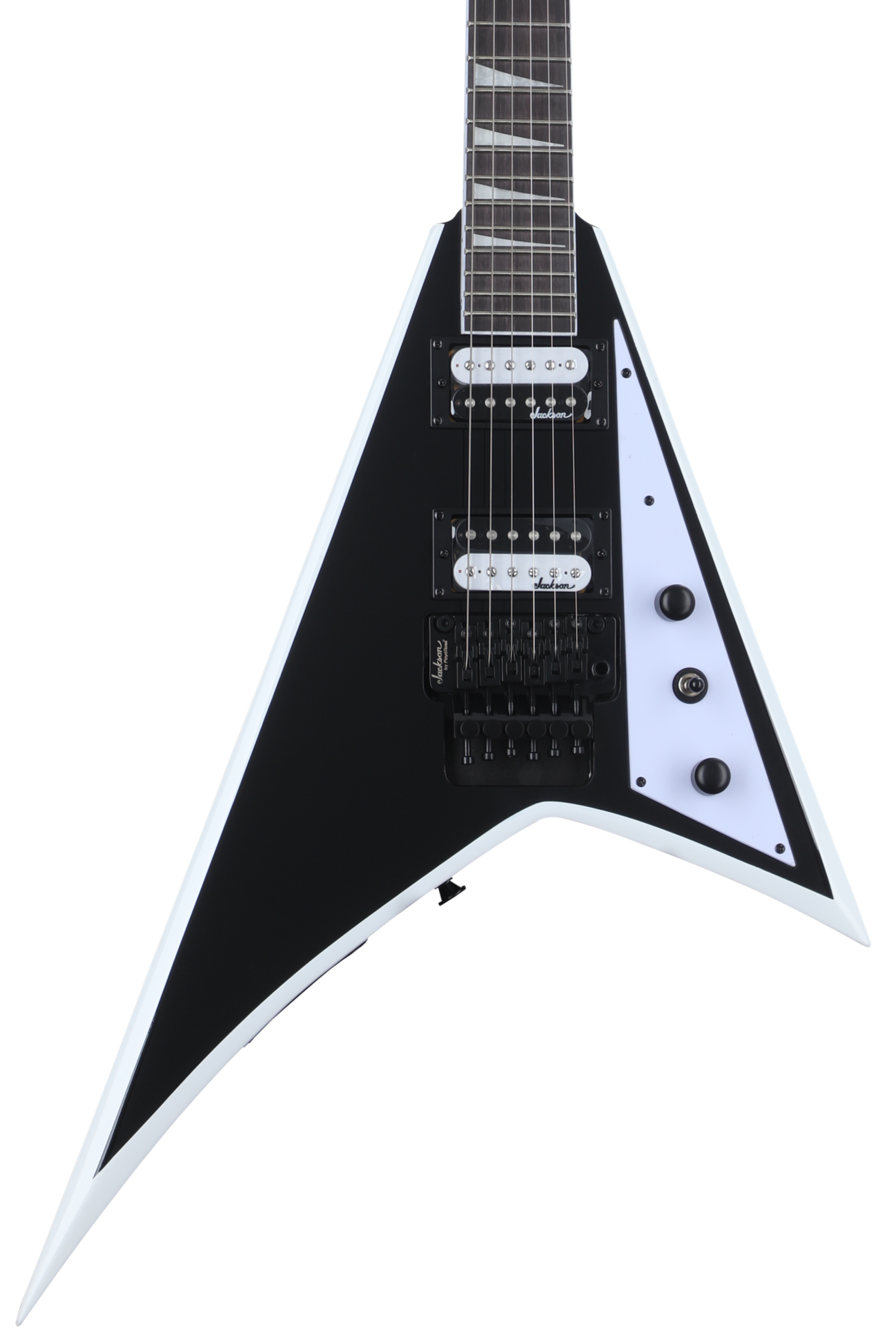 Jackson Rhoads JS32 Electric Guitar - Black with White