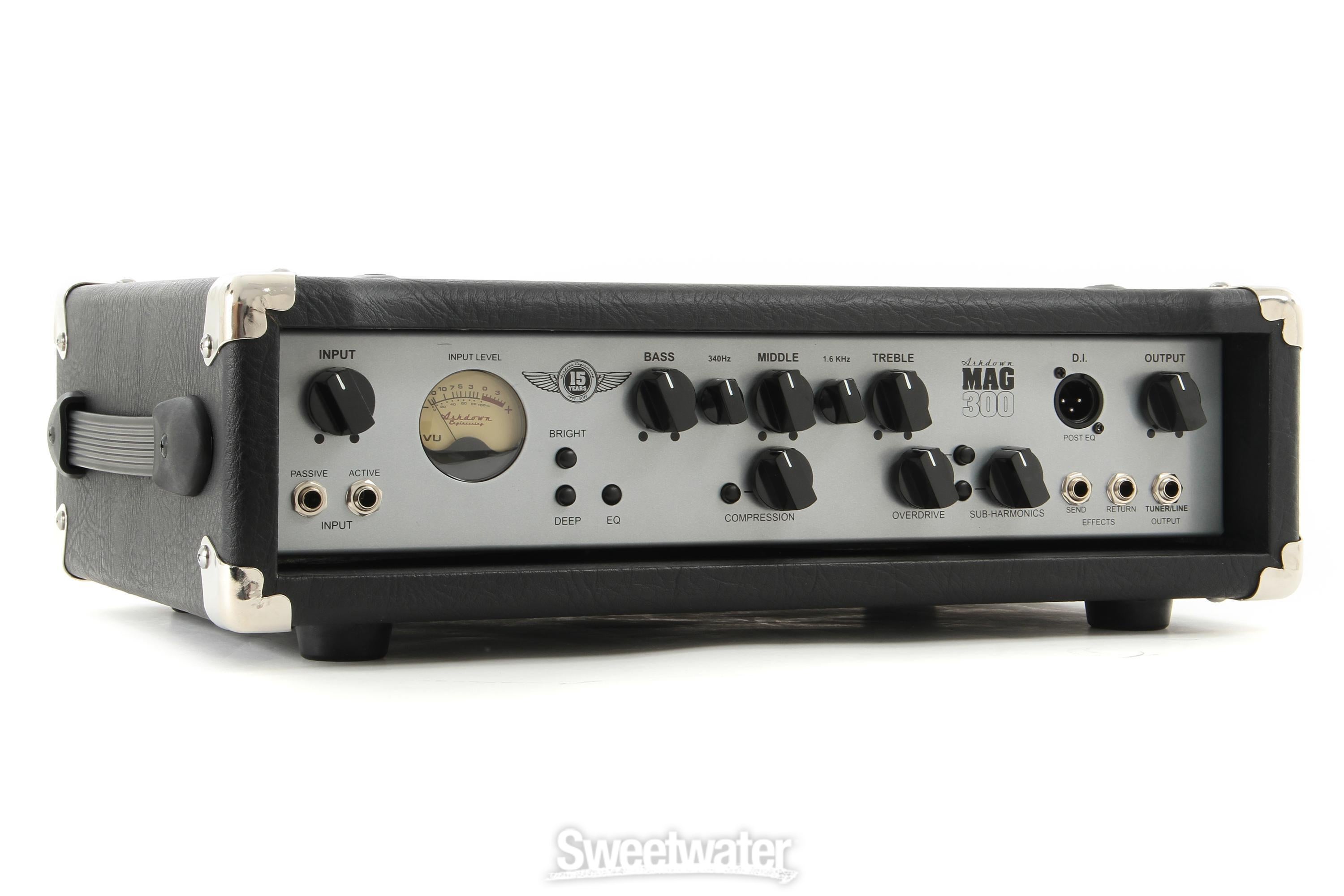 ベース ASHDOWN EVO3 Ashdown MAG 300H Evo III 307W Bass Head | Sweetwater