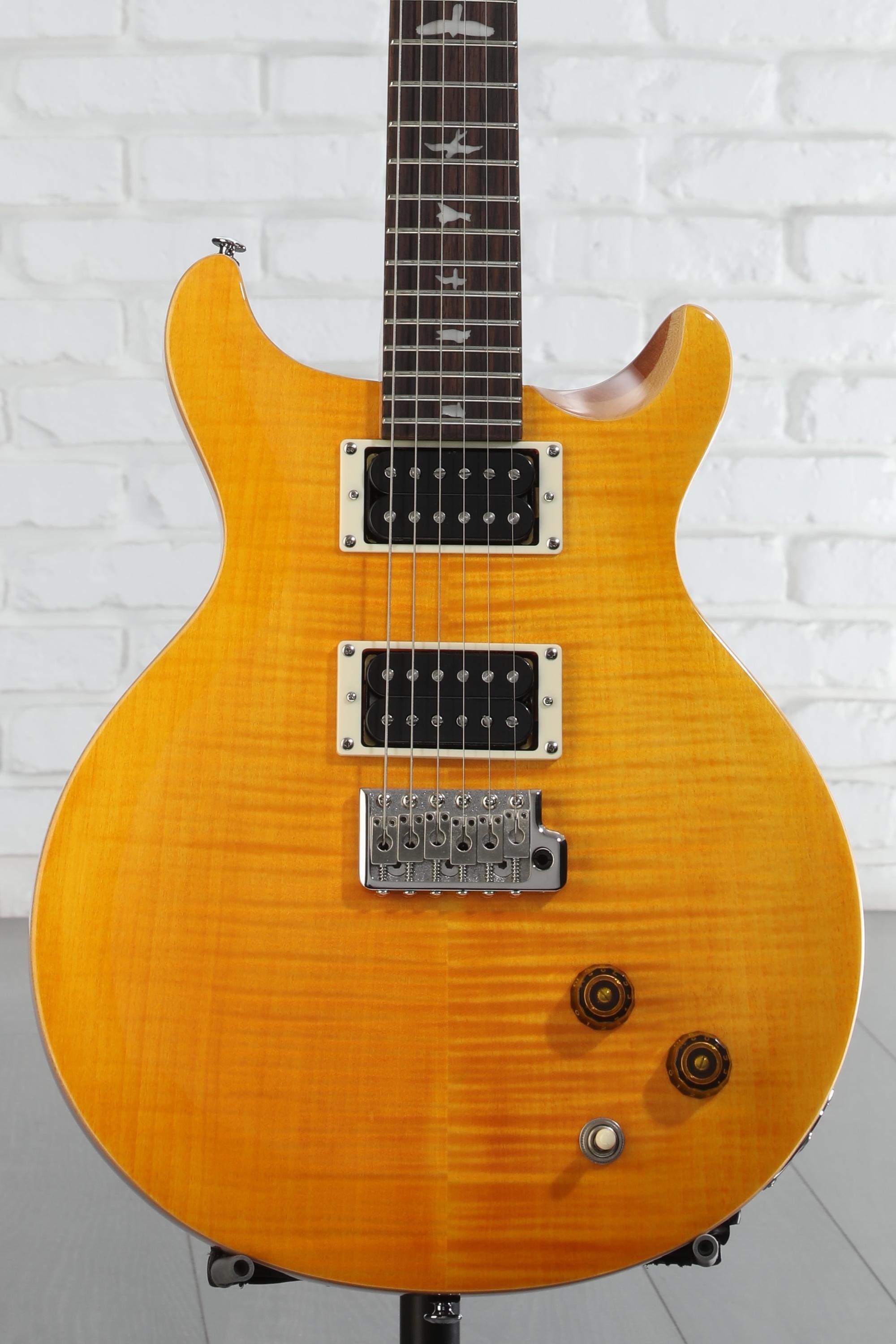 ギター Paul Reed Smith (PRS) SE SANTANA Yellow PRS SE Santana Electric Guitar - Santana Yellow | Sweetwater