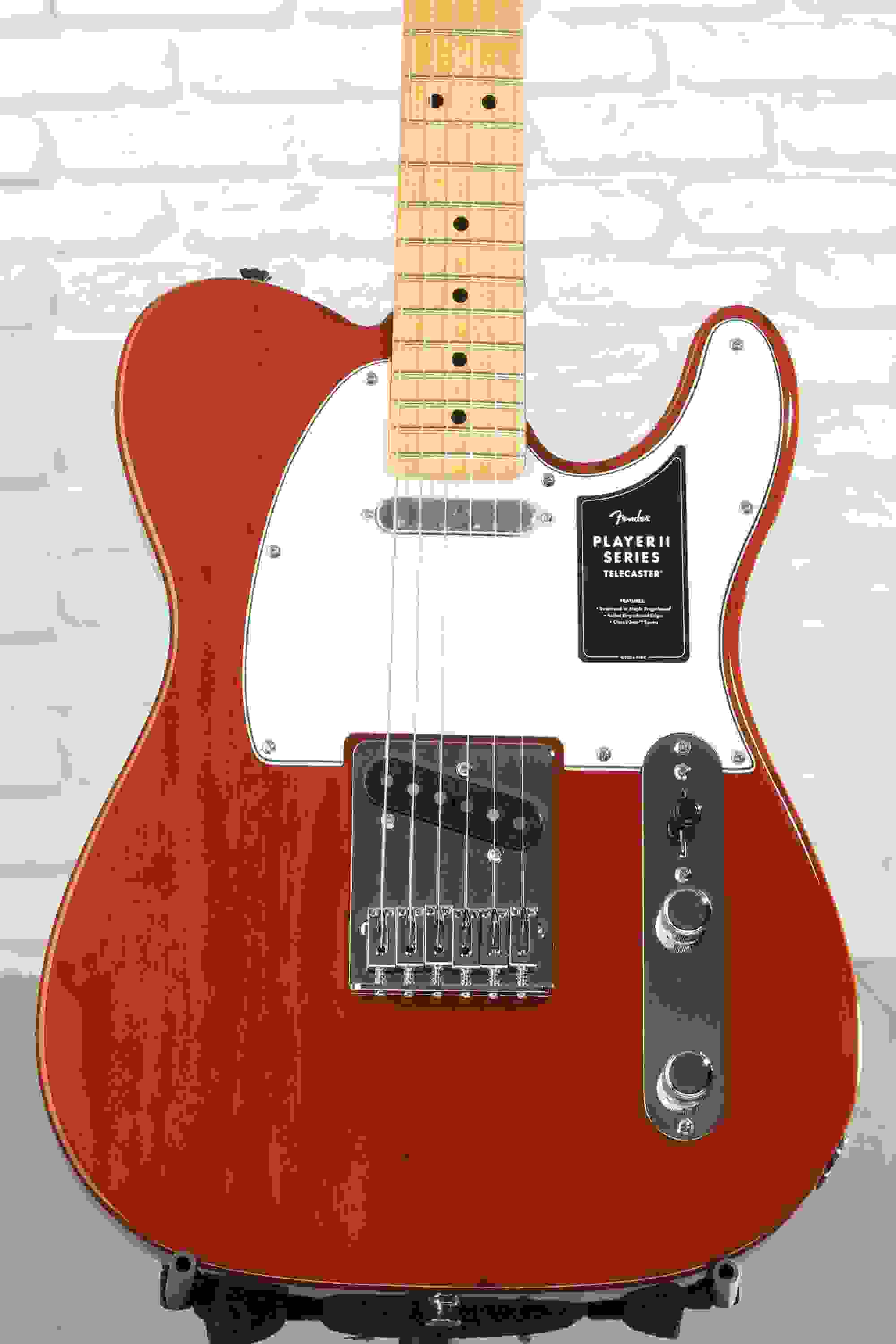 Fender Player II Telecaster Electric Guitar - Mocha with Maple Fingerboard