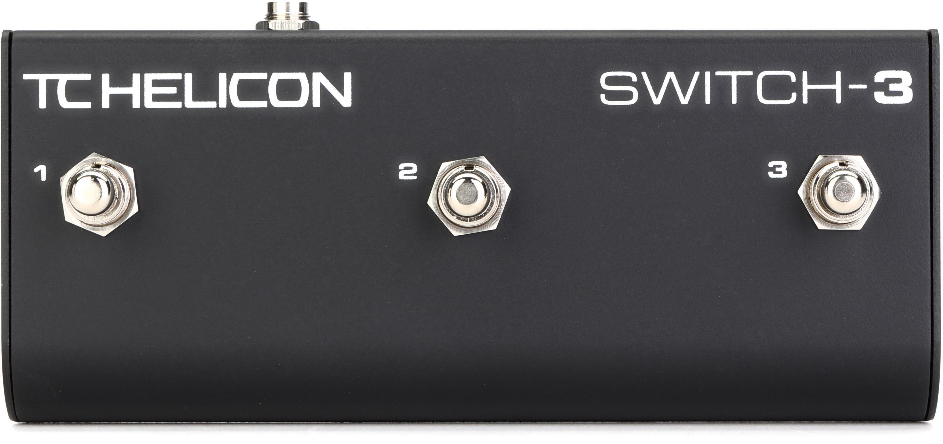 TC-Helicon Switch-3 3 Button Footswitch