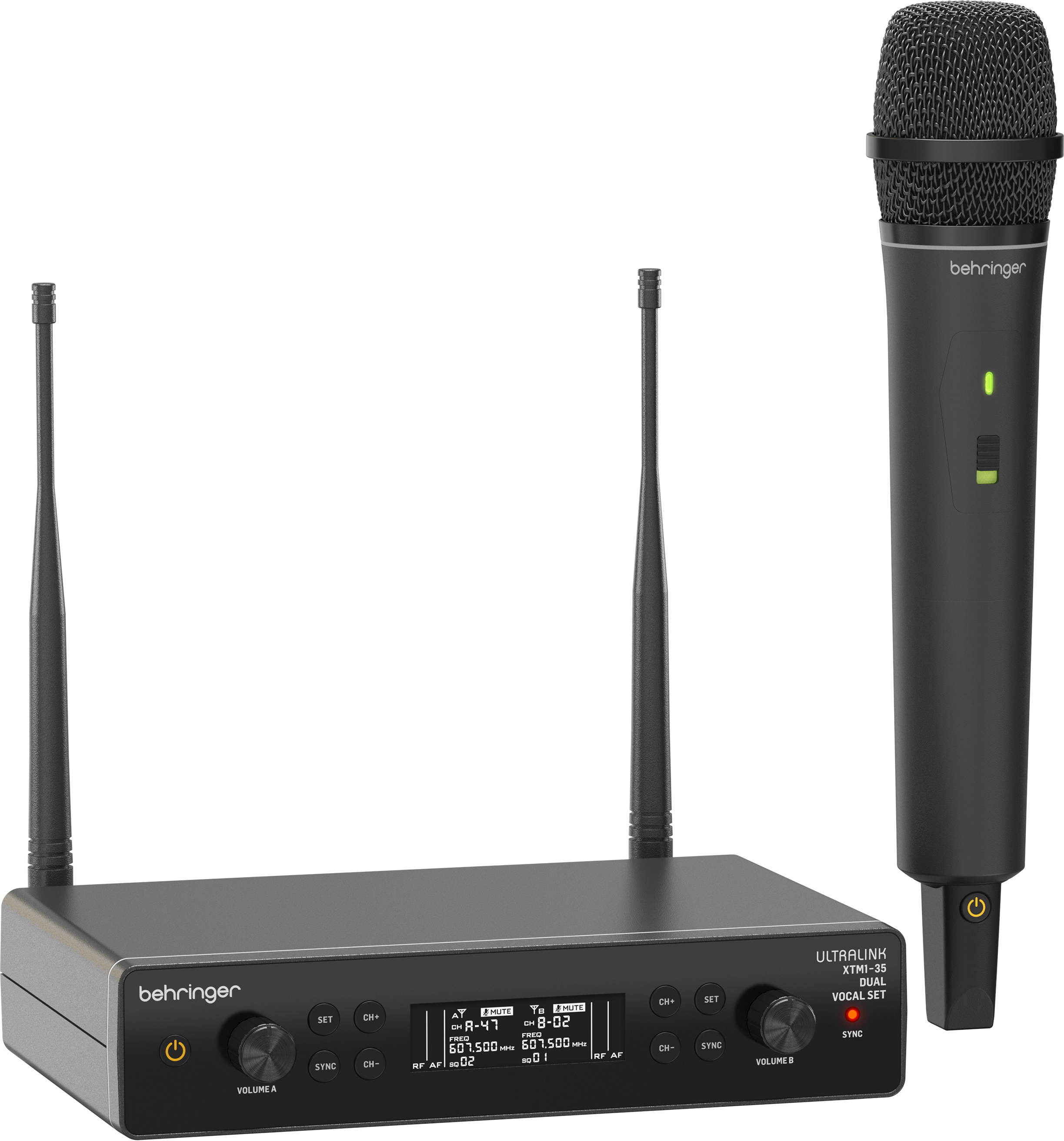 Behringer Ultralink ULM202USB Wireless USB Dual Microphone System