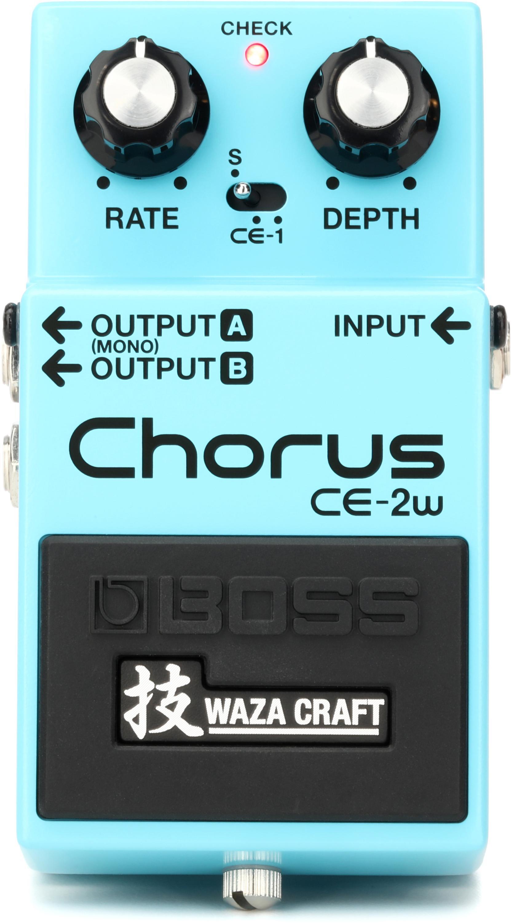 Boss CE-2W Waza Craft Chorus Pedal | Sweetwater