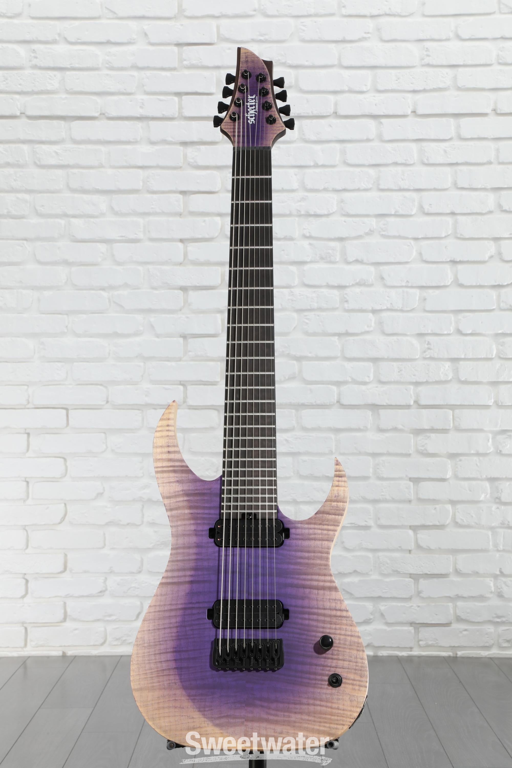 Schecter John Browne Tao-8 8-string Electric Guitar - Ozone Burst