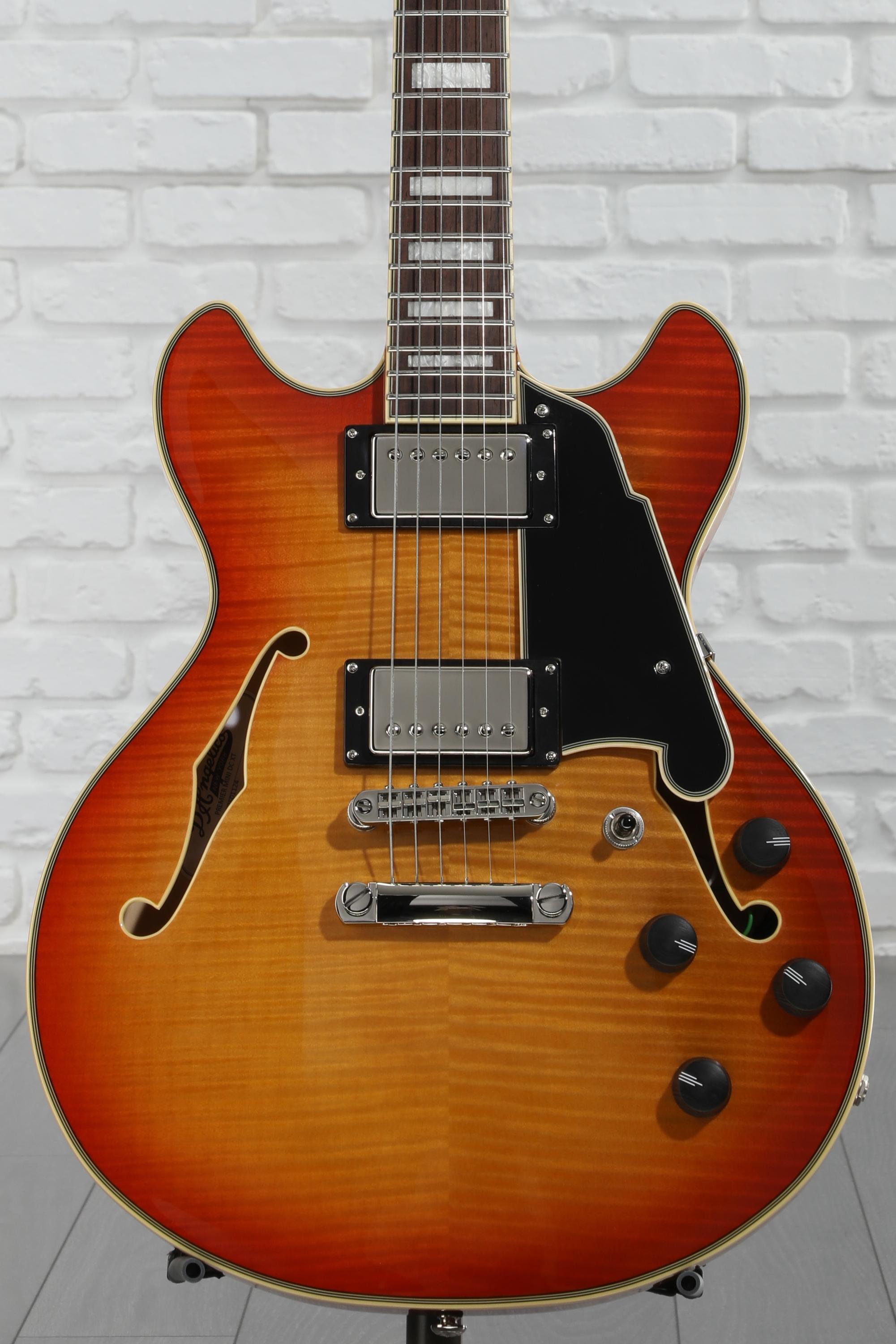 D'Angelico Premier Mini DC XT Semi-hollowbody Electric Guitar