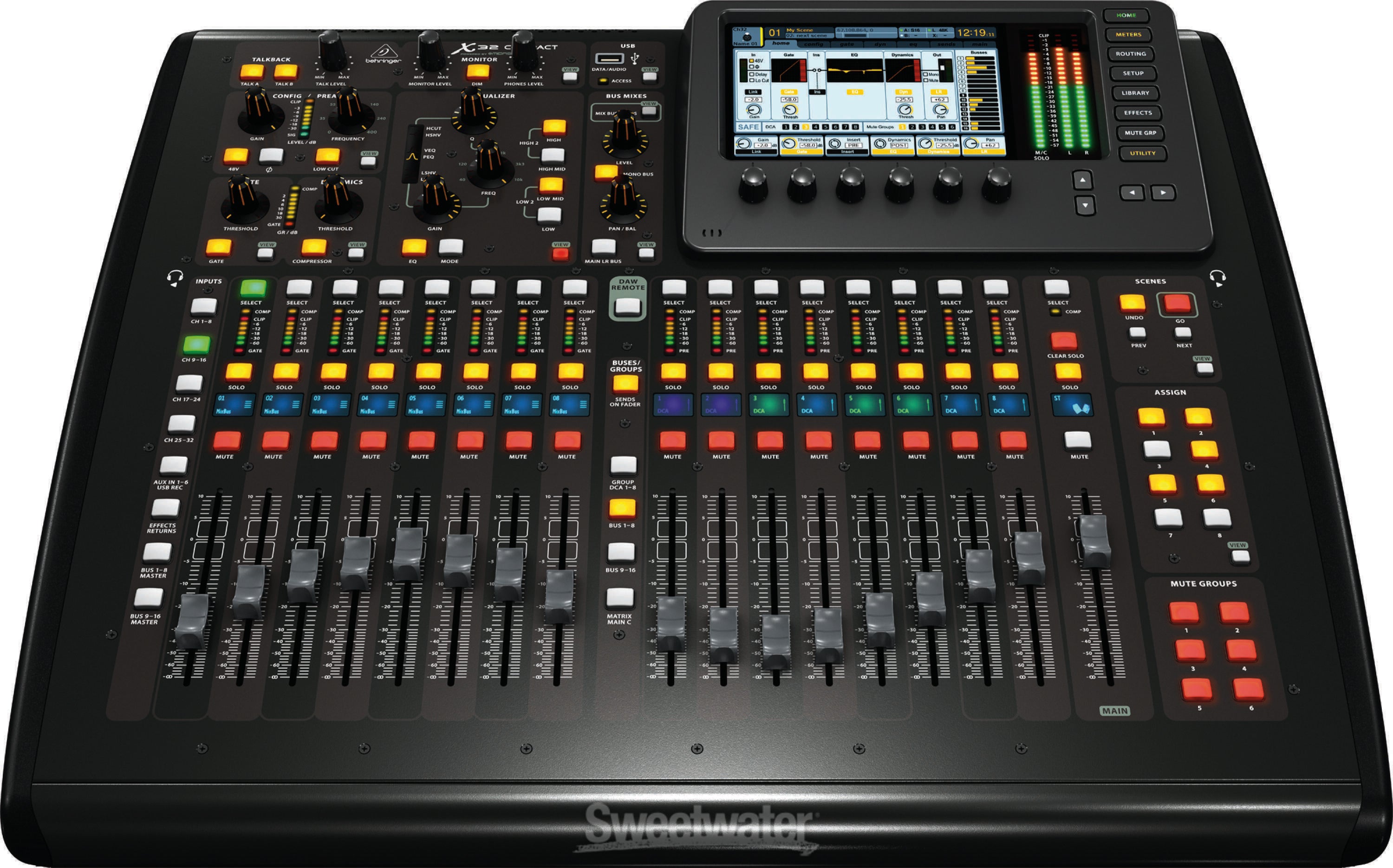 Behringer X32 Compact Mixer with S16 Stage Box