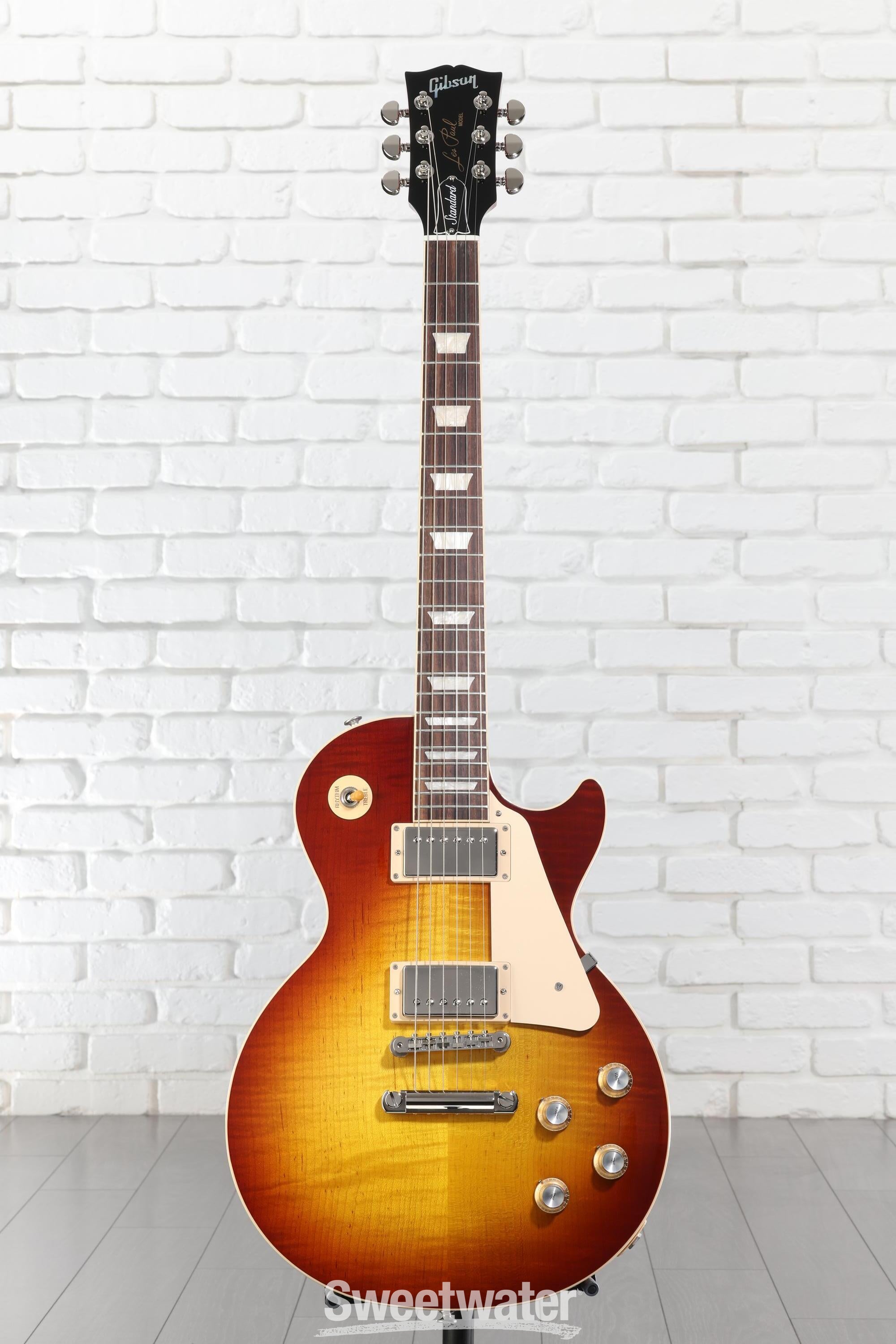 Gibson Les Paul Standard '60s Electric Guitar - Iced Tea | Sweetwater