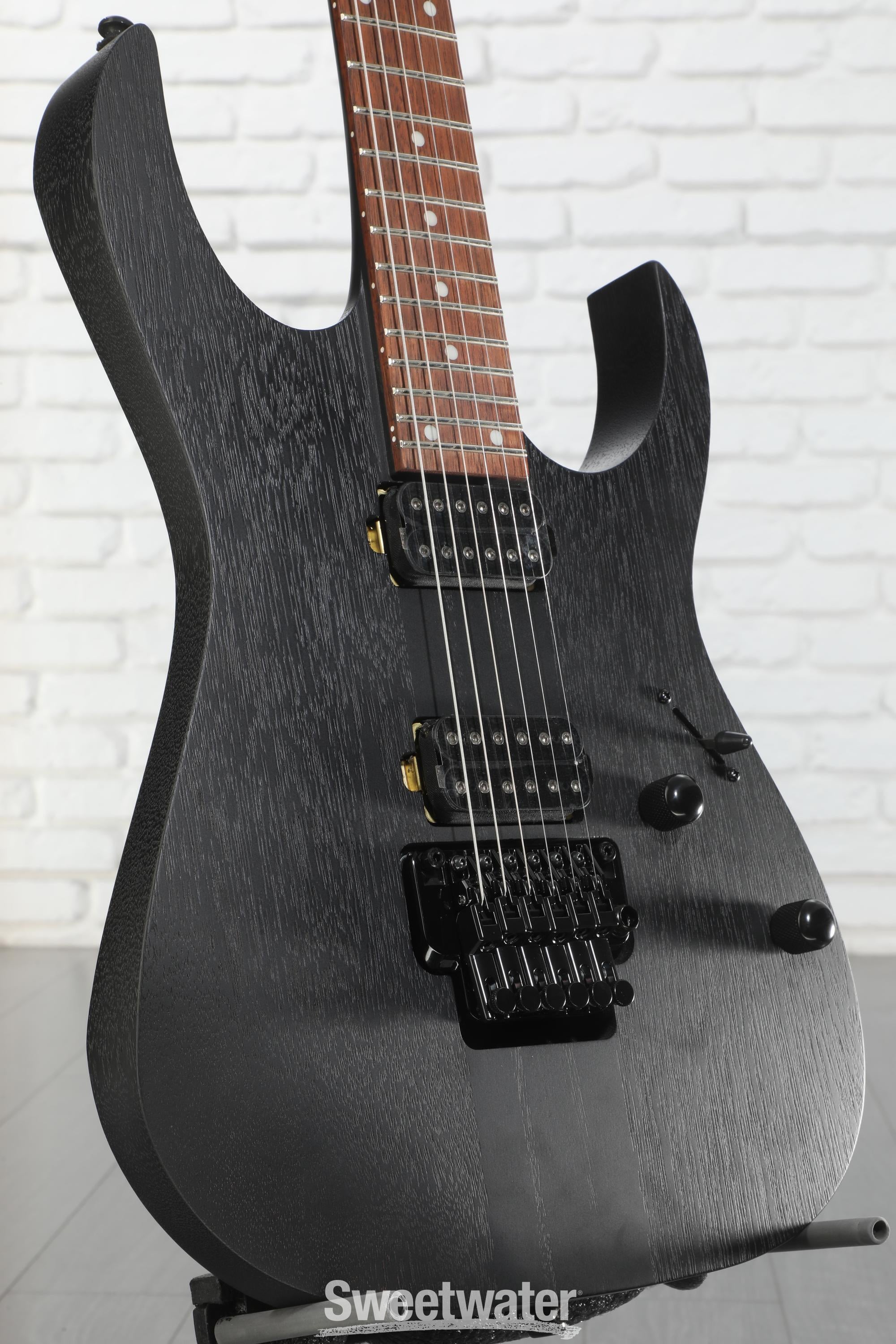 Ibanez RGRT420 Electric Guitar - Weathered Black | Sweetwater