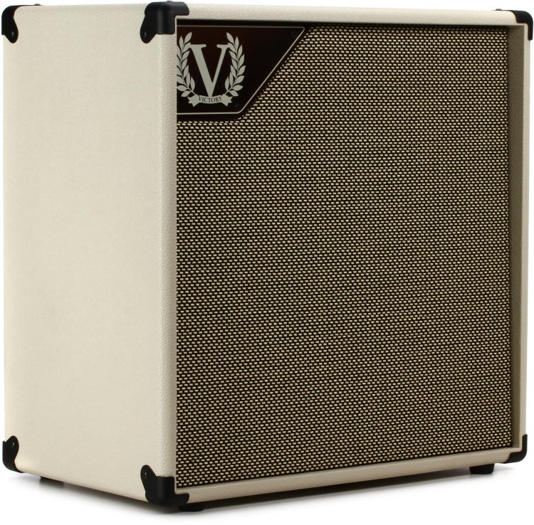 Victory Amplification V112-Neo 250-watt 1 x 12-inch Compact Extension  Speaker Cabinet - Cream