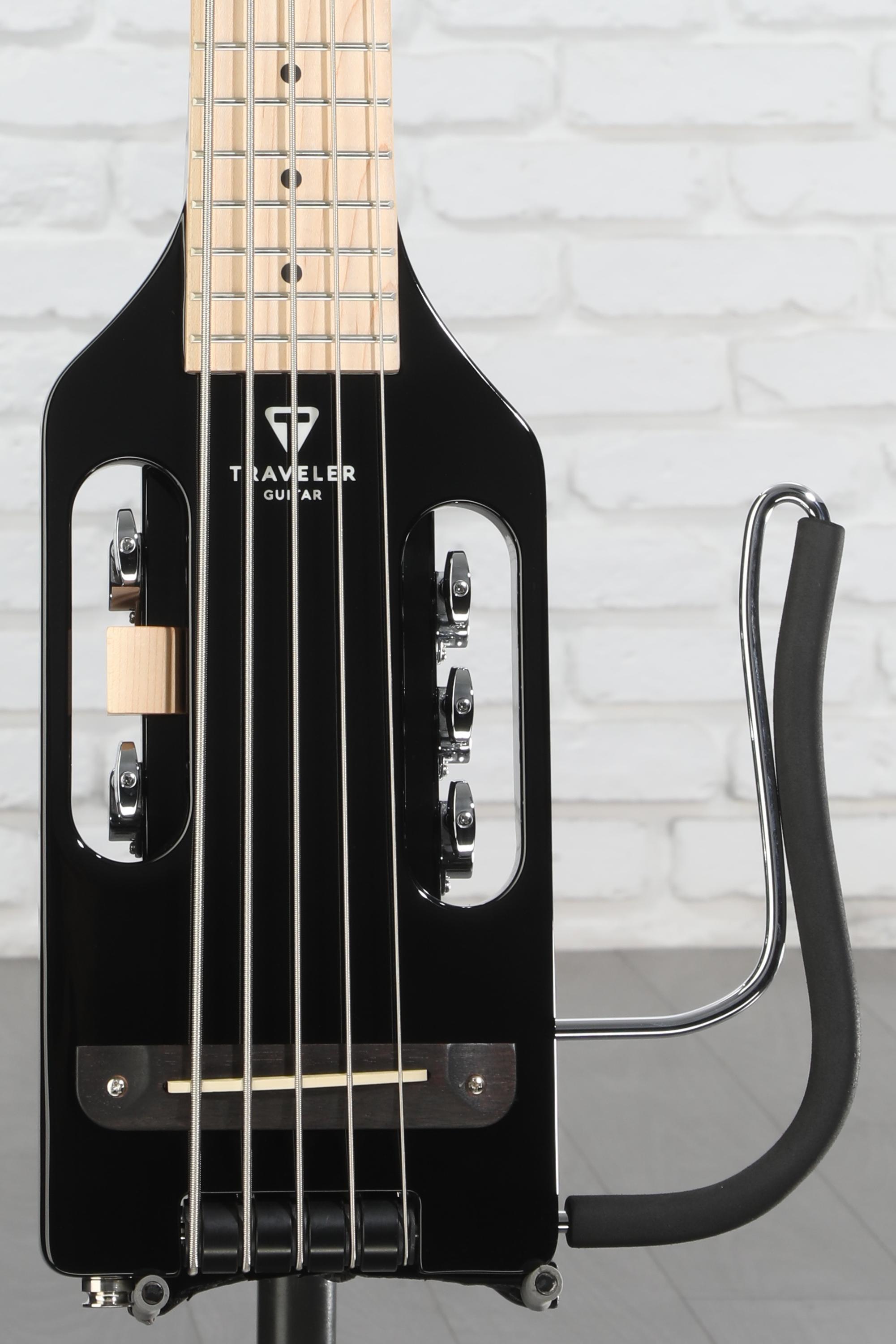 TRAVELER GUITAR Ultra-Light Bass エレキベース Amazon.com: Traveler Guitar Ultra-Light Gloss Black Bass Guitar