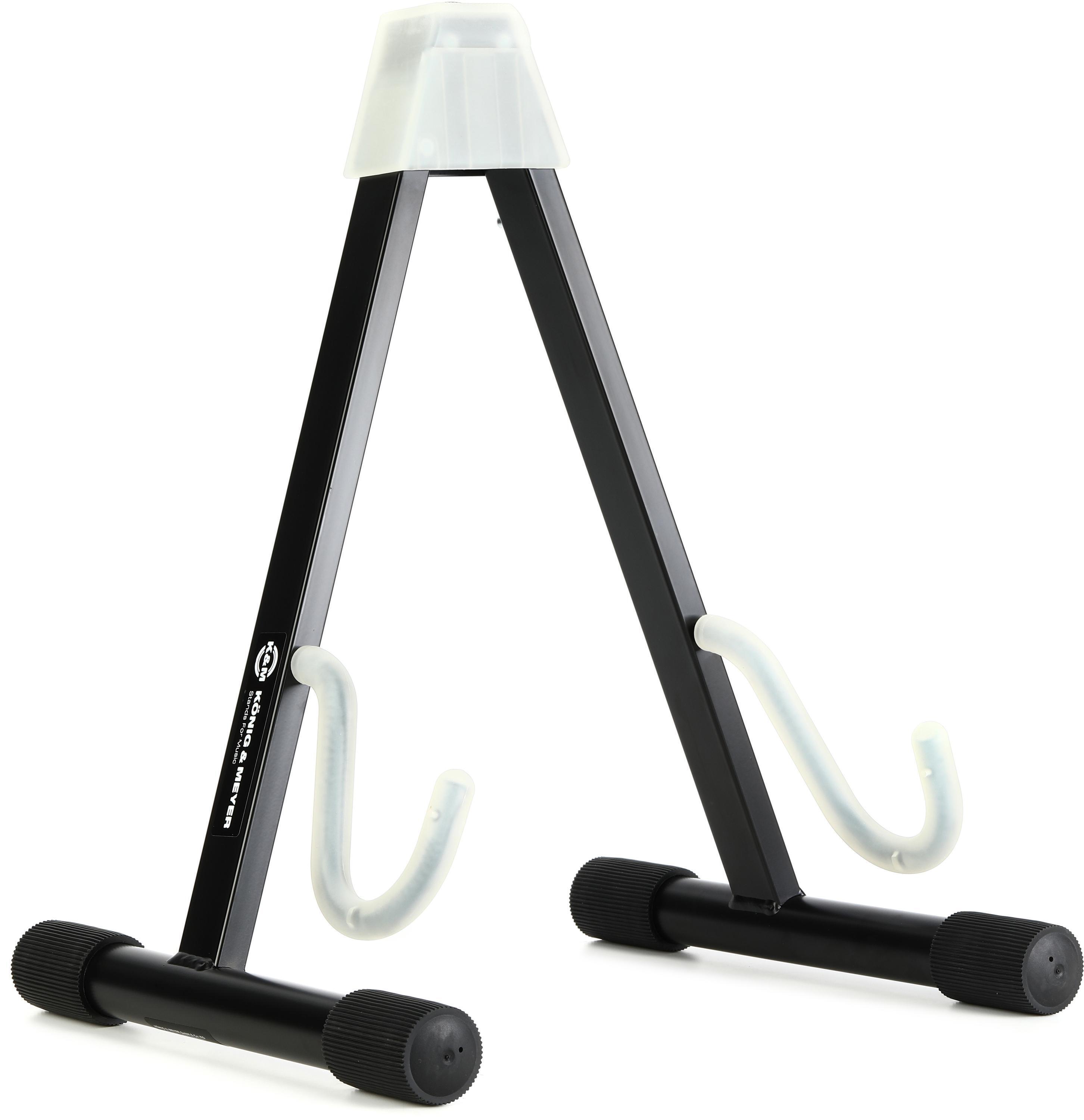Support Pour Guitare électrique K&M 17540 - Transparent, Stable, Fabriqué En Allemagne