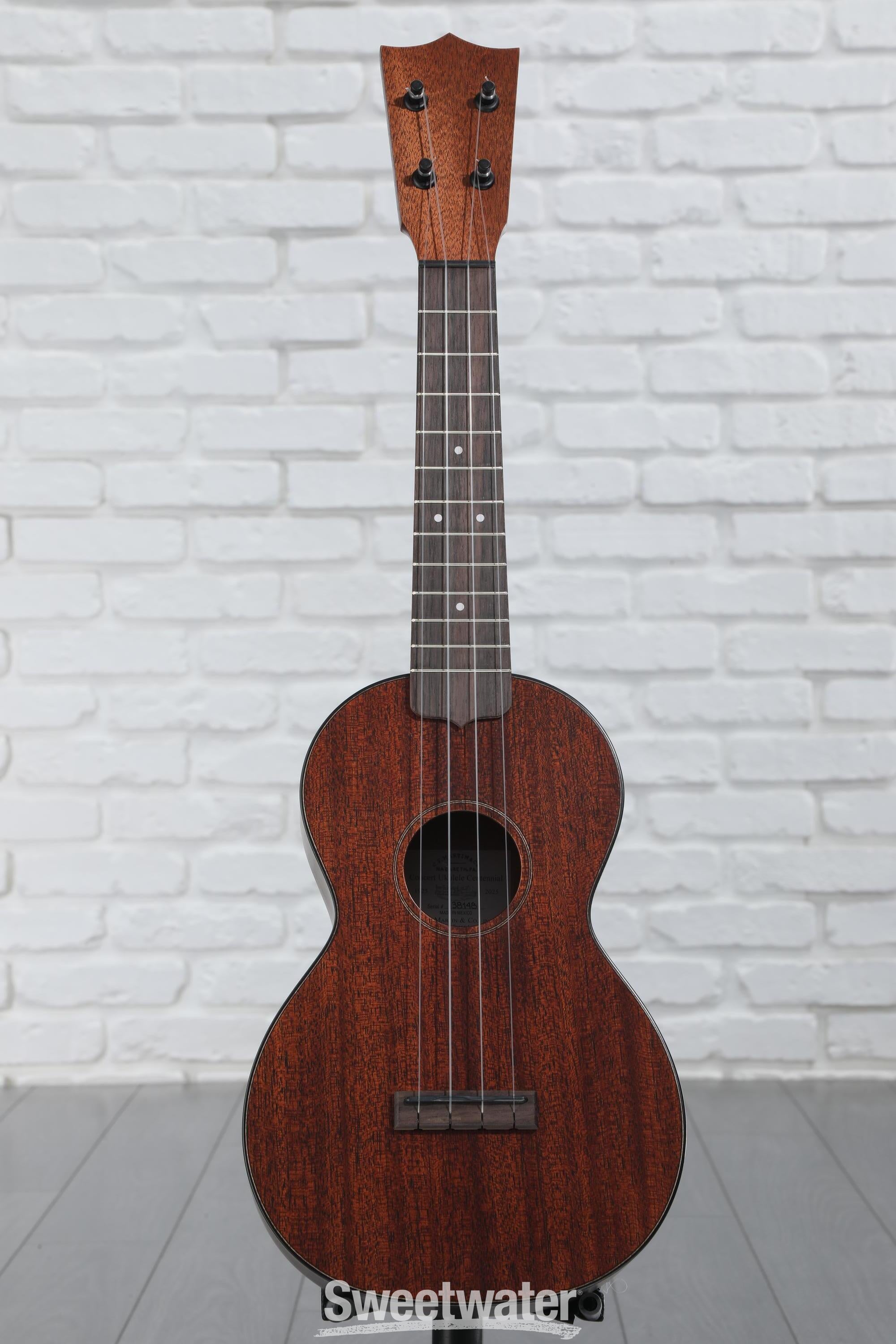 Martin Centennial Concert Ukulele - Natural Dark Mahogany