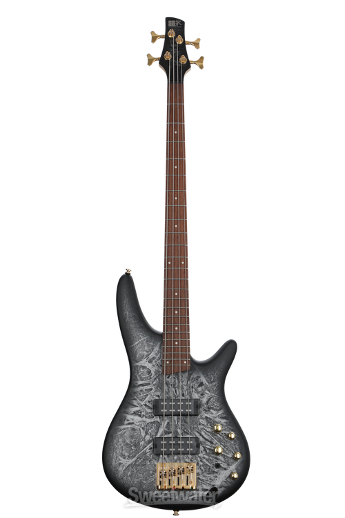 Ibanez SR Standard 4-string Electric Bass - Black Ice Frozen Matte