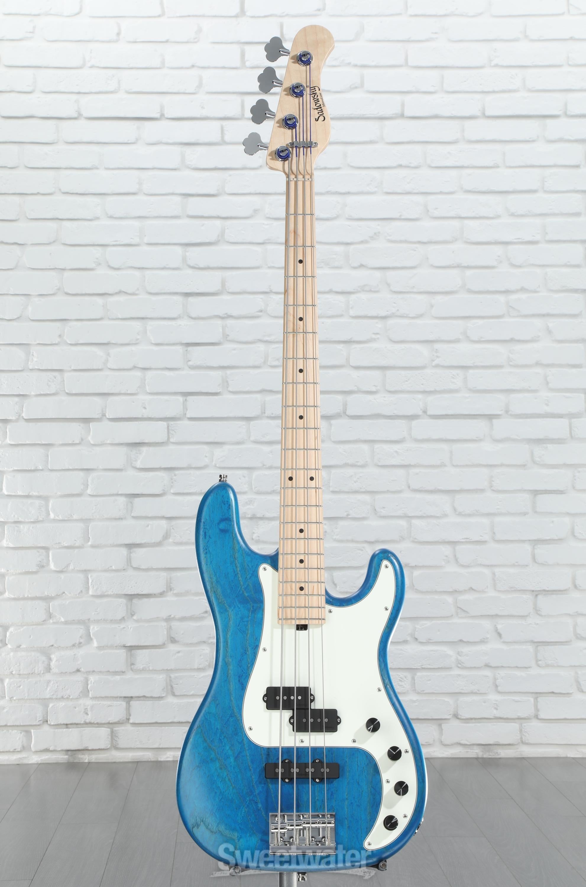 Sadowsky MetroLine 21-fret Hybrid P/J Bass, Swamp Ash Body