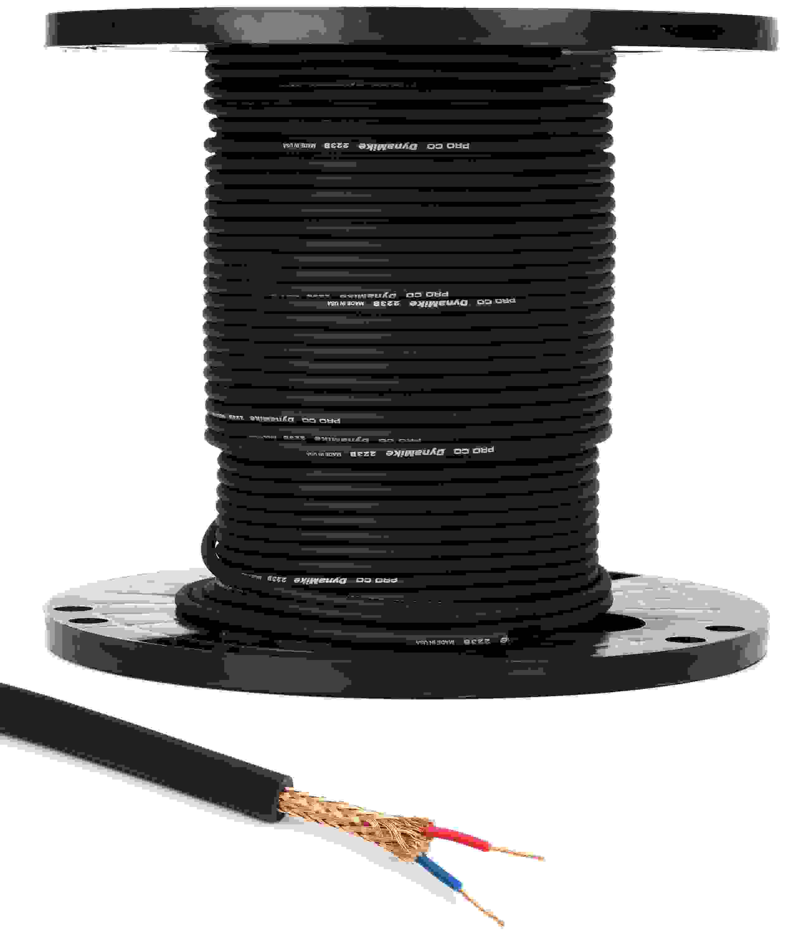Pro Co DynaMike 223B Bulk Audio Wire - 200 feet