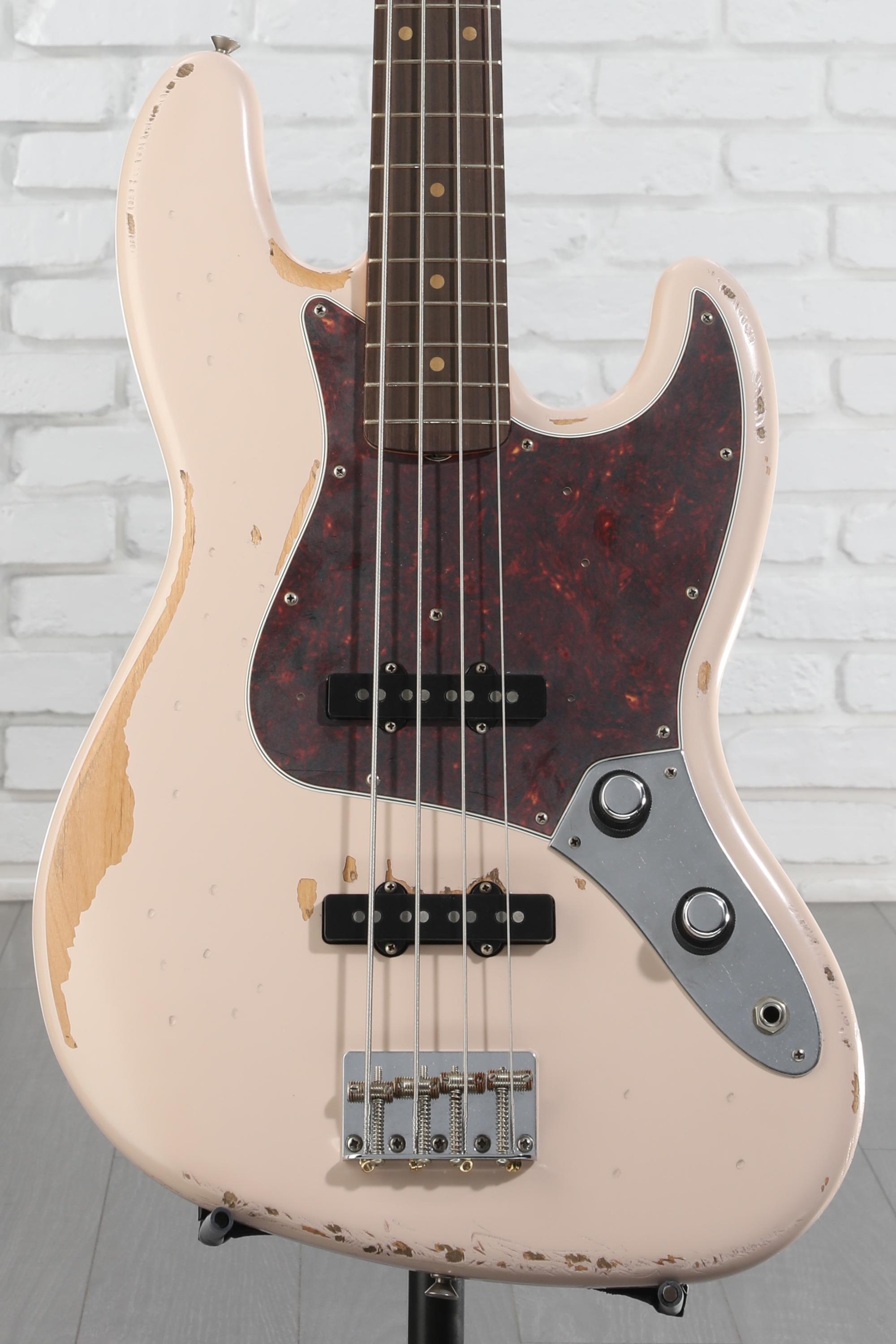 ベース FENDER Flea Jazz Bass Fender Flea Signature Jazz Bass (MEX, RW) - road worn shell