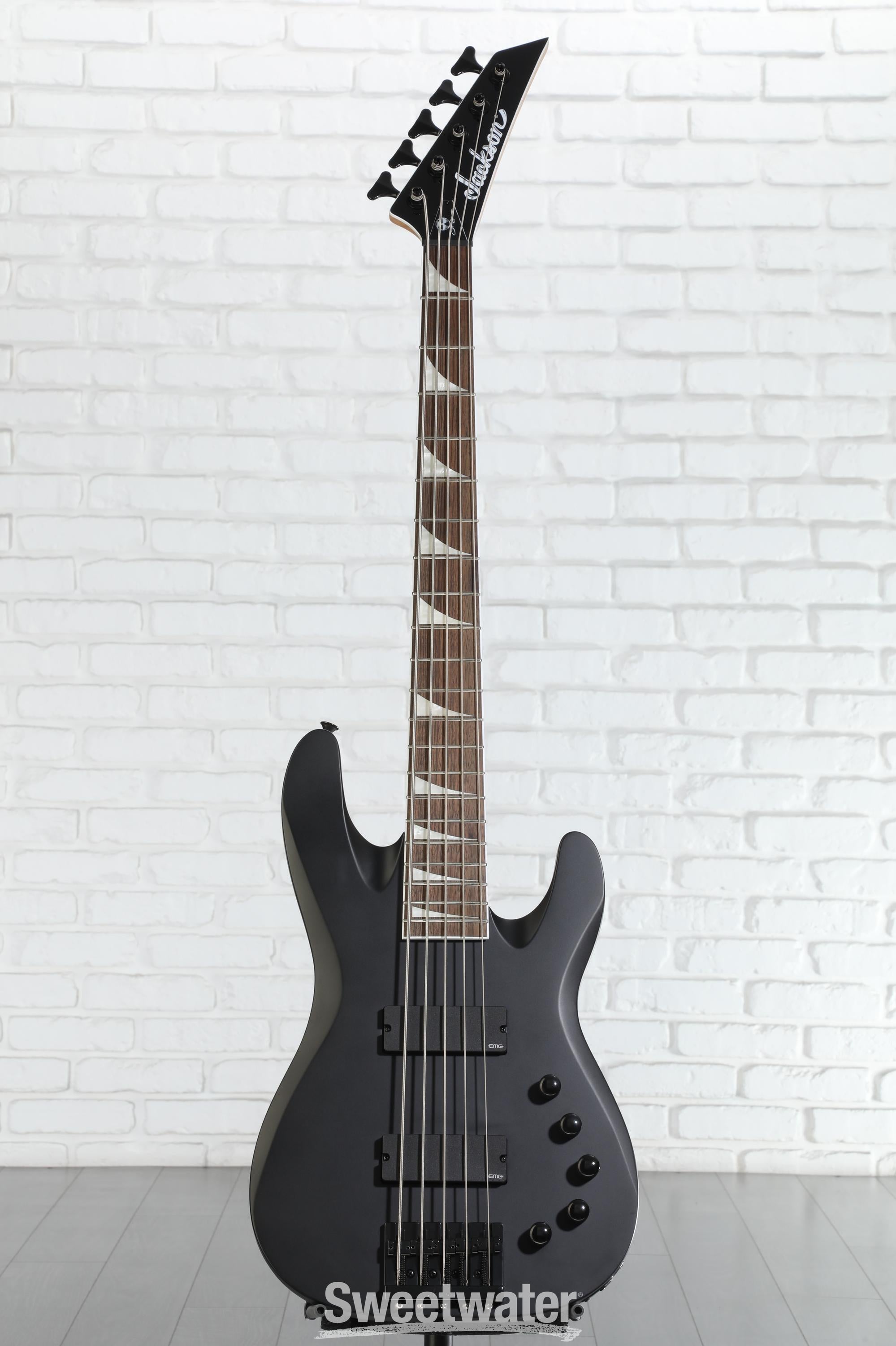 Jackson Signature David Ellefson Concert Bass CBX V - Satin Black