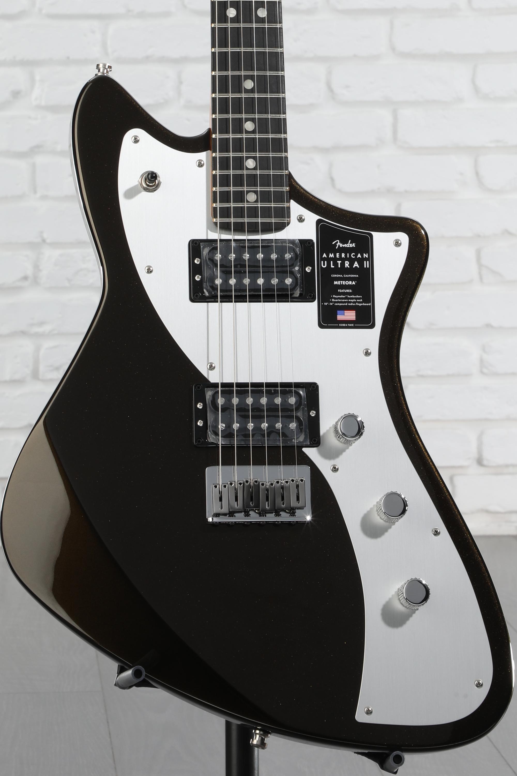 Fender American Ultra II Meteora Electric Guitar - Texas Tea