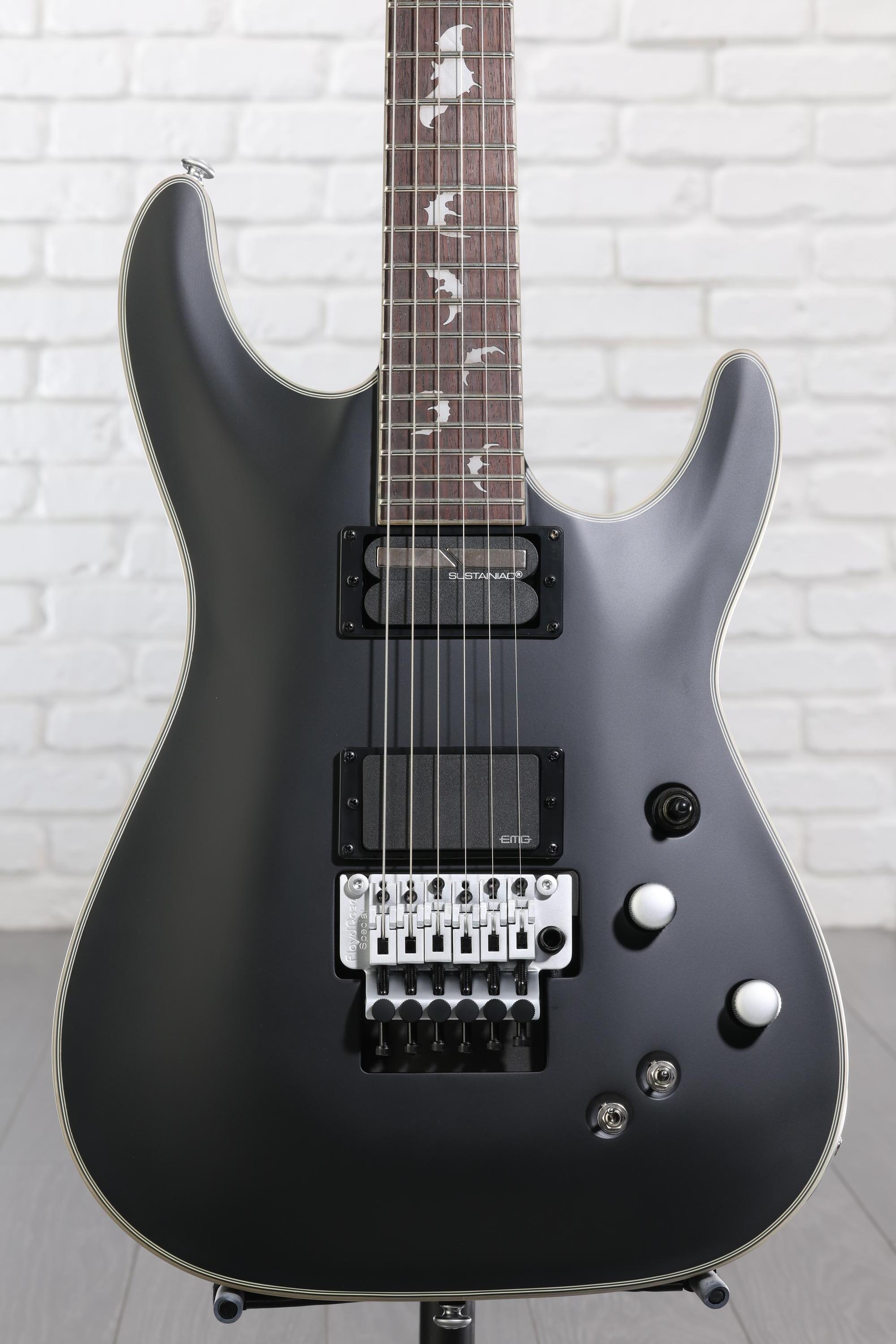 SCHECTER　DAMIEN PLATINUM-6FR-S Schecter Damien Platinum 6 FR-S Electric Guitar - Satin Black