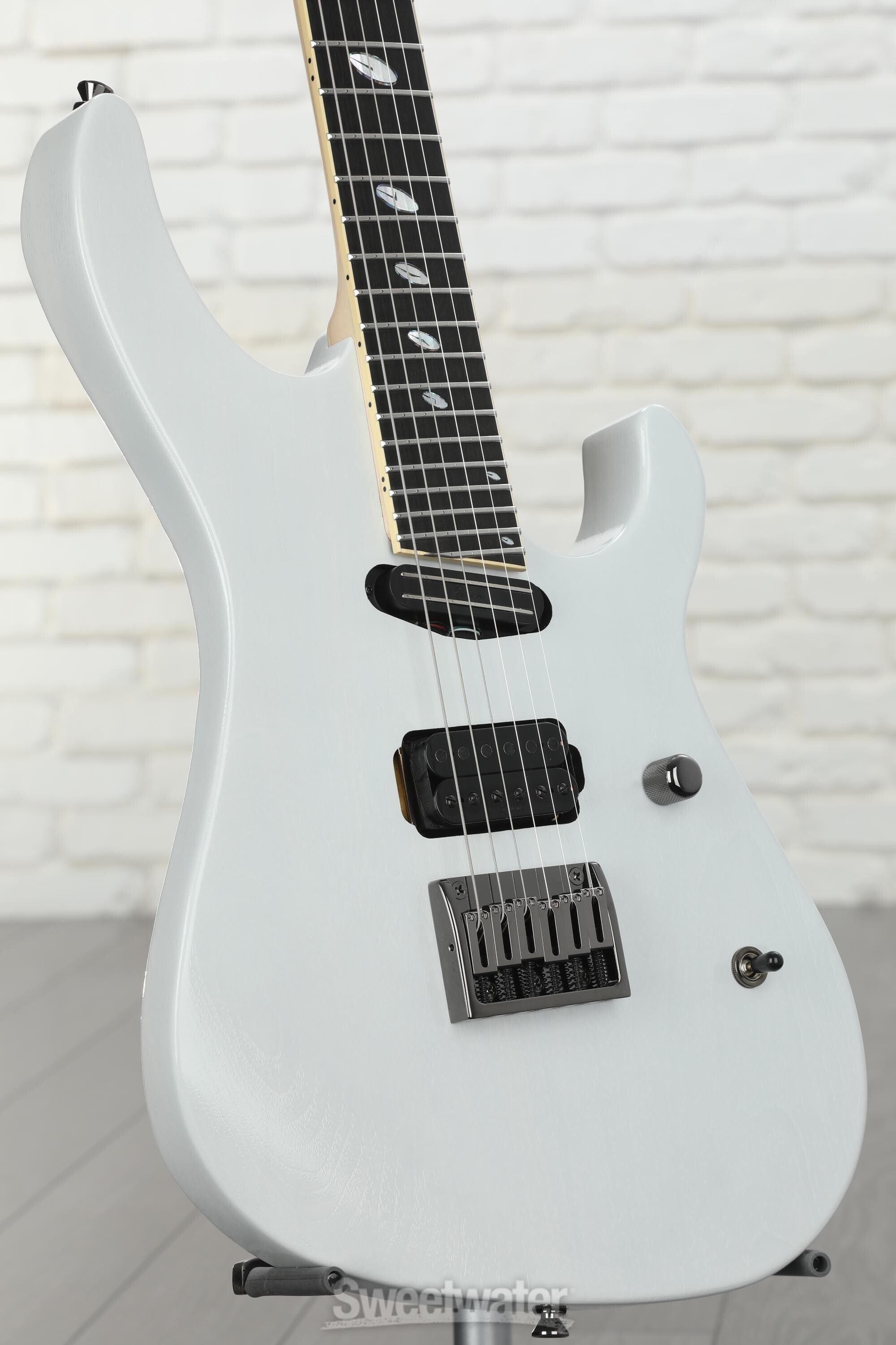 Caparison Guitars Horus-WB-FX EF - Transparent White with Ebony Fingerboard