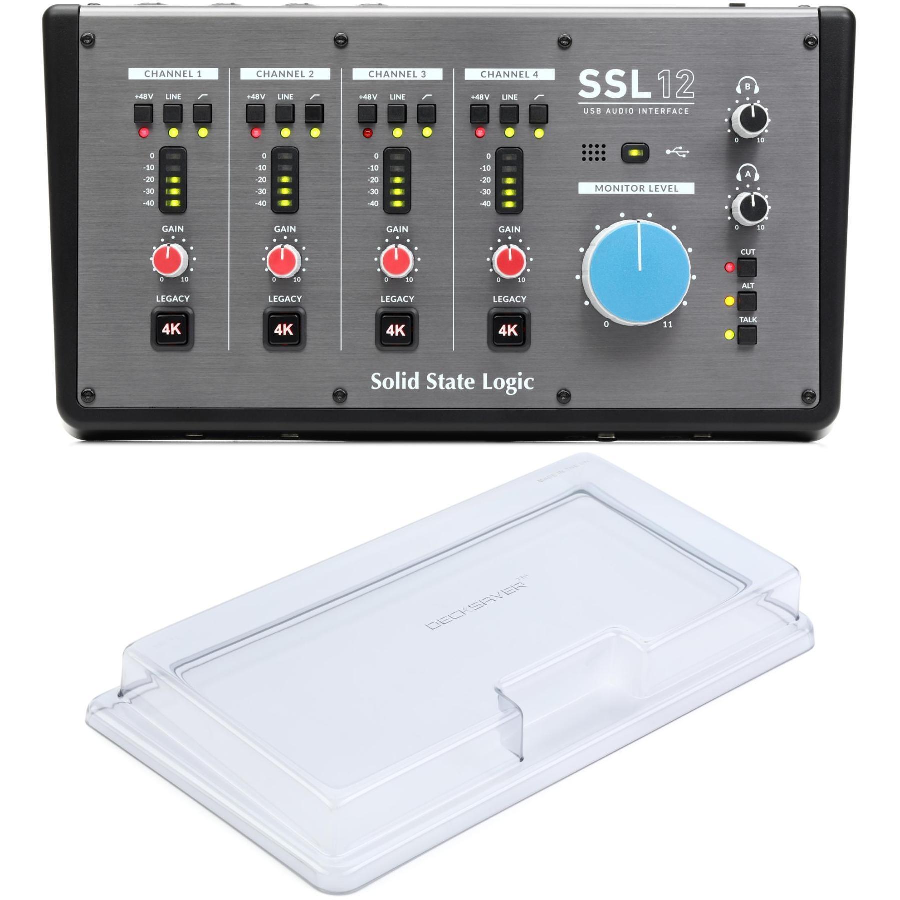 Solid State Logic SSL 12 USB Audio Interface with Decksaver