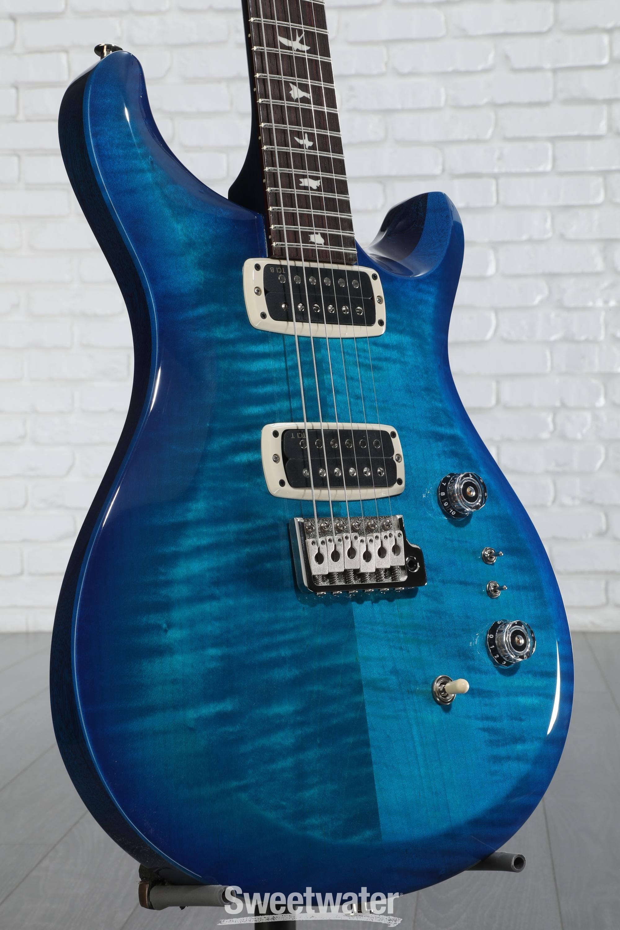 PRS S2 Custom 24-08 Electric Guitar - Lake Blue | Sweetwater
