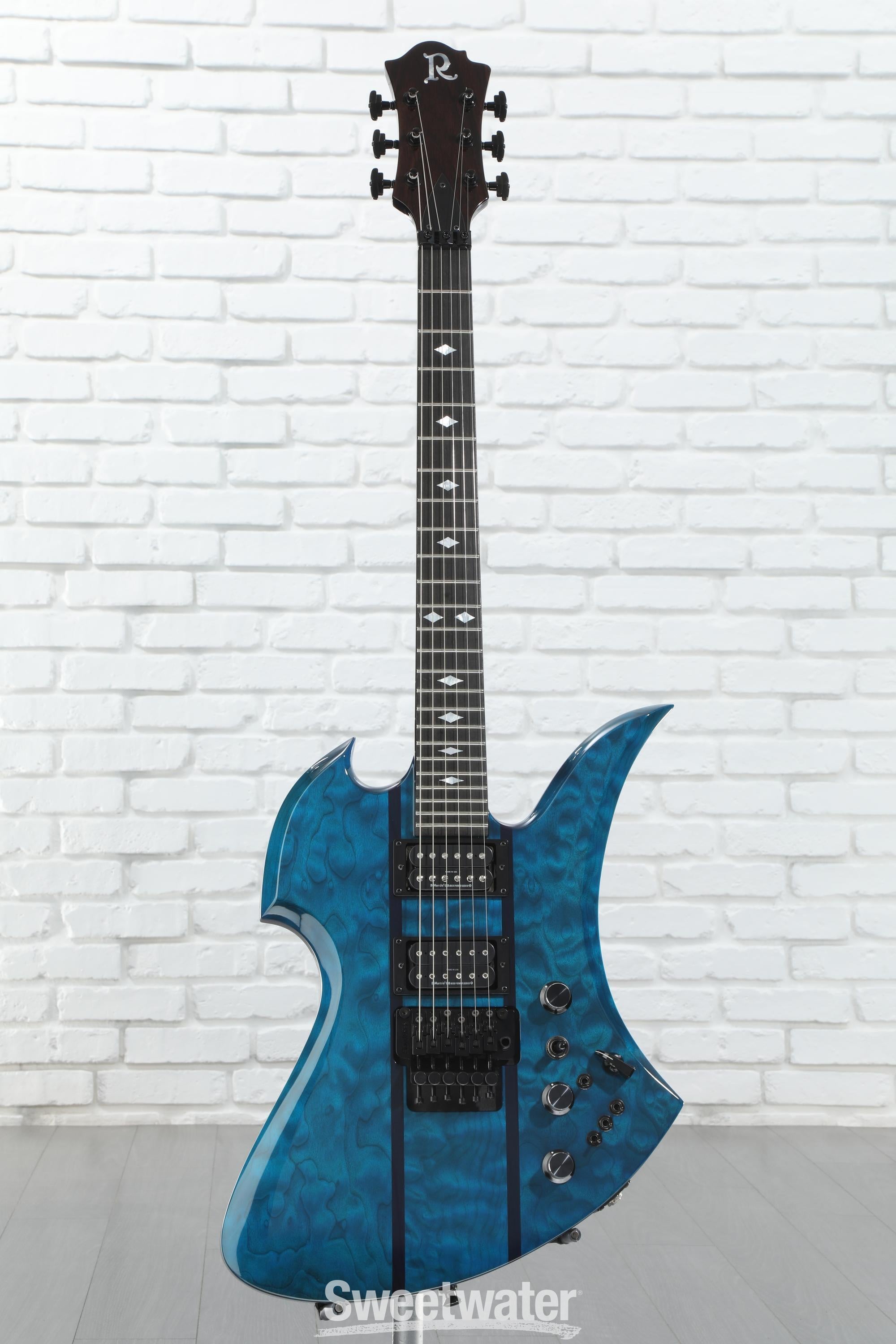 くらしを楽しむアイテム Handcrafted USA Rich B.C. Mockingbird Guitar Electric SL ギター